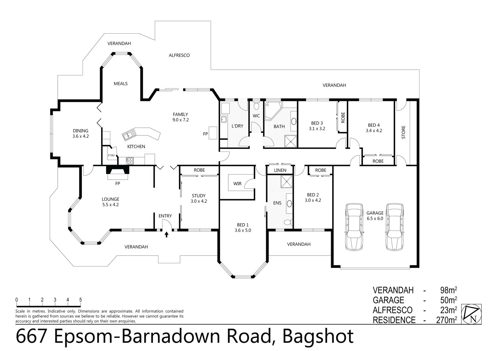 667 Epsom Barnadown Road, Bagshot(20 OCTOBER 2017) 270sqm Floor Plan