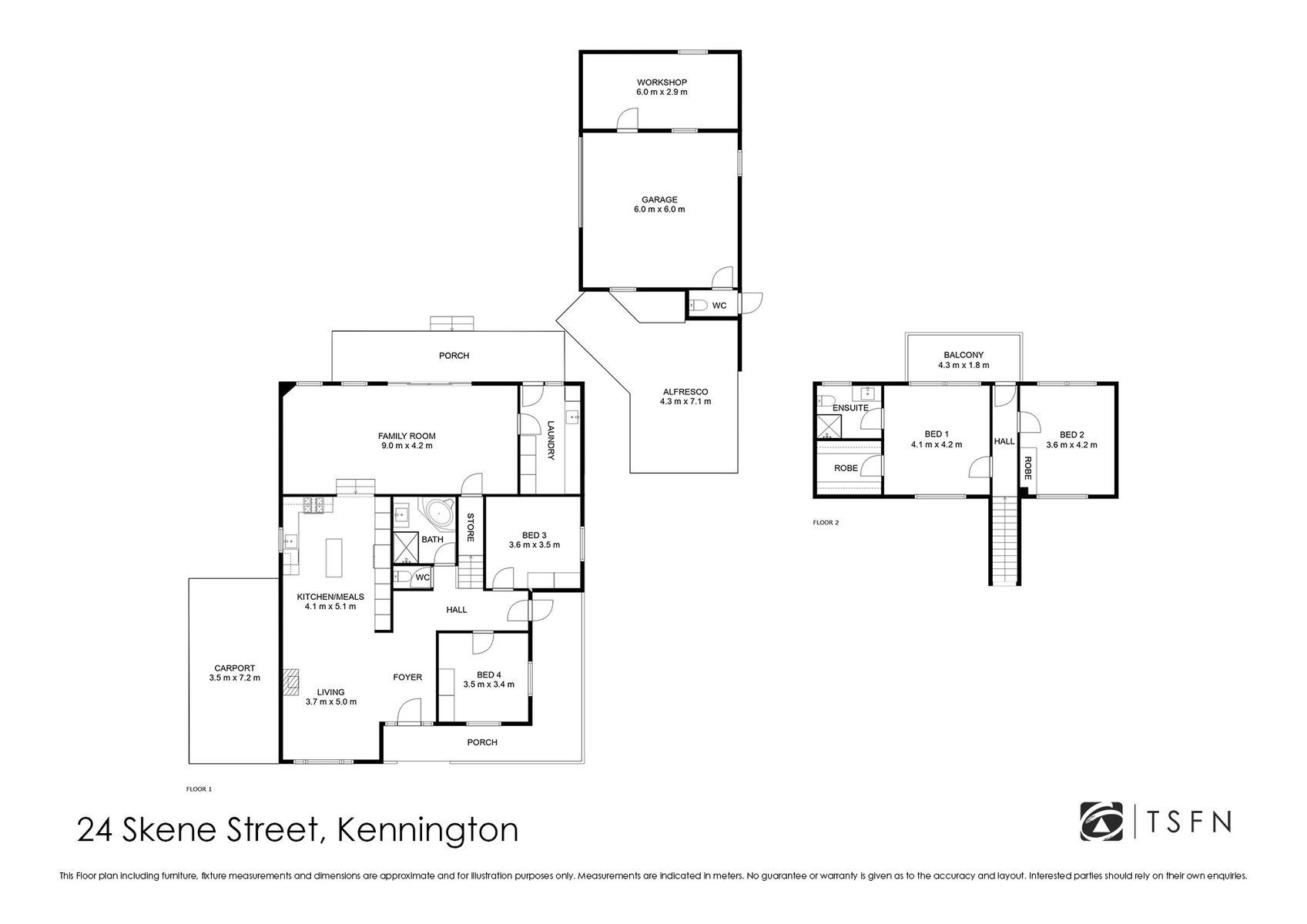 24 Skene Street Floor Plan