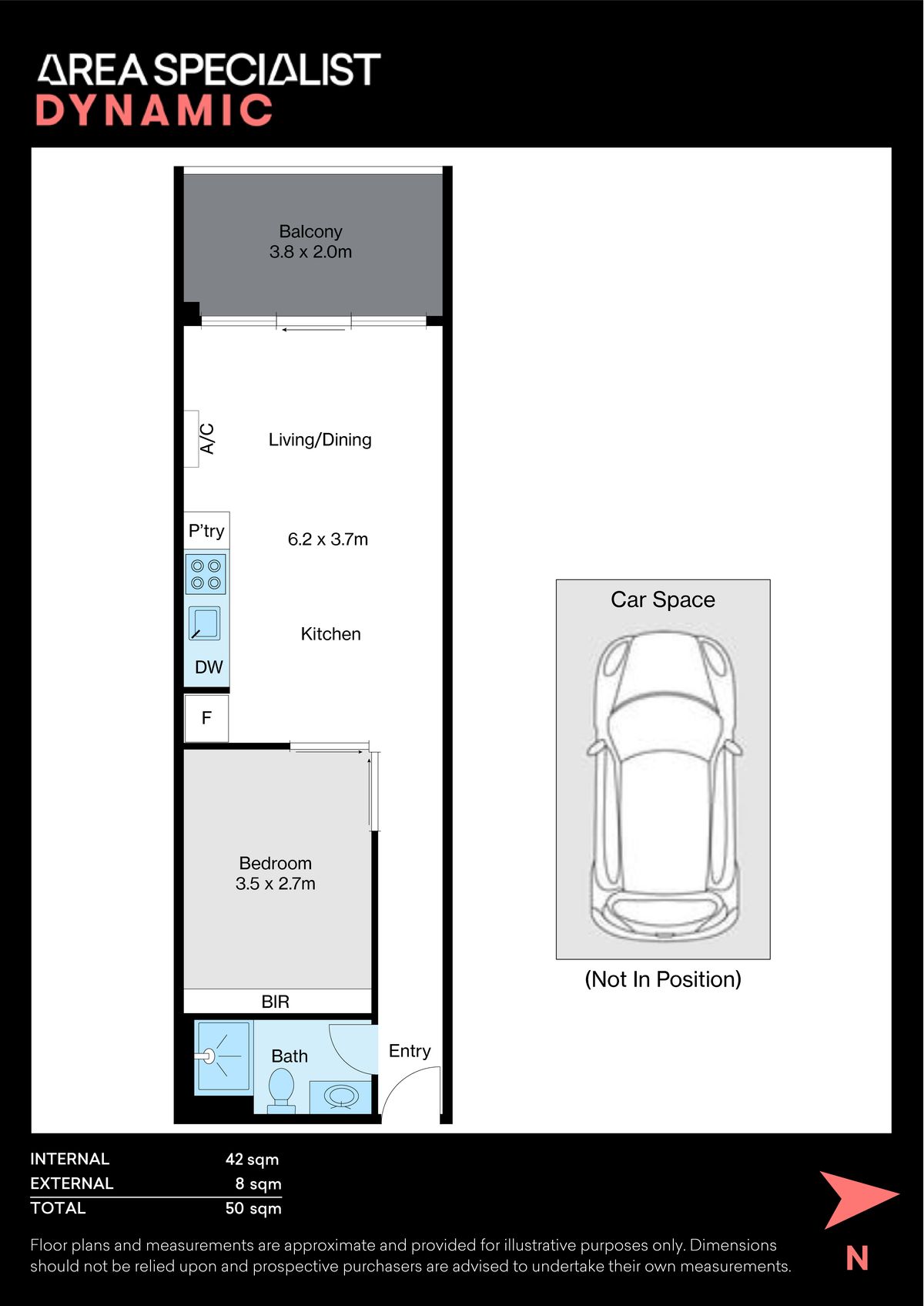 Floorplan for 317/1 Moreland Street