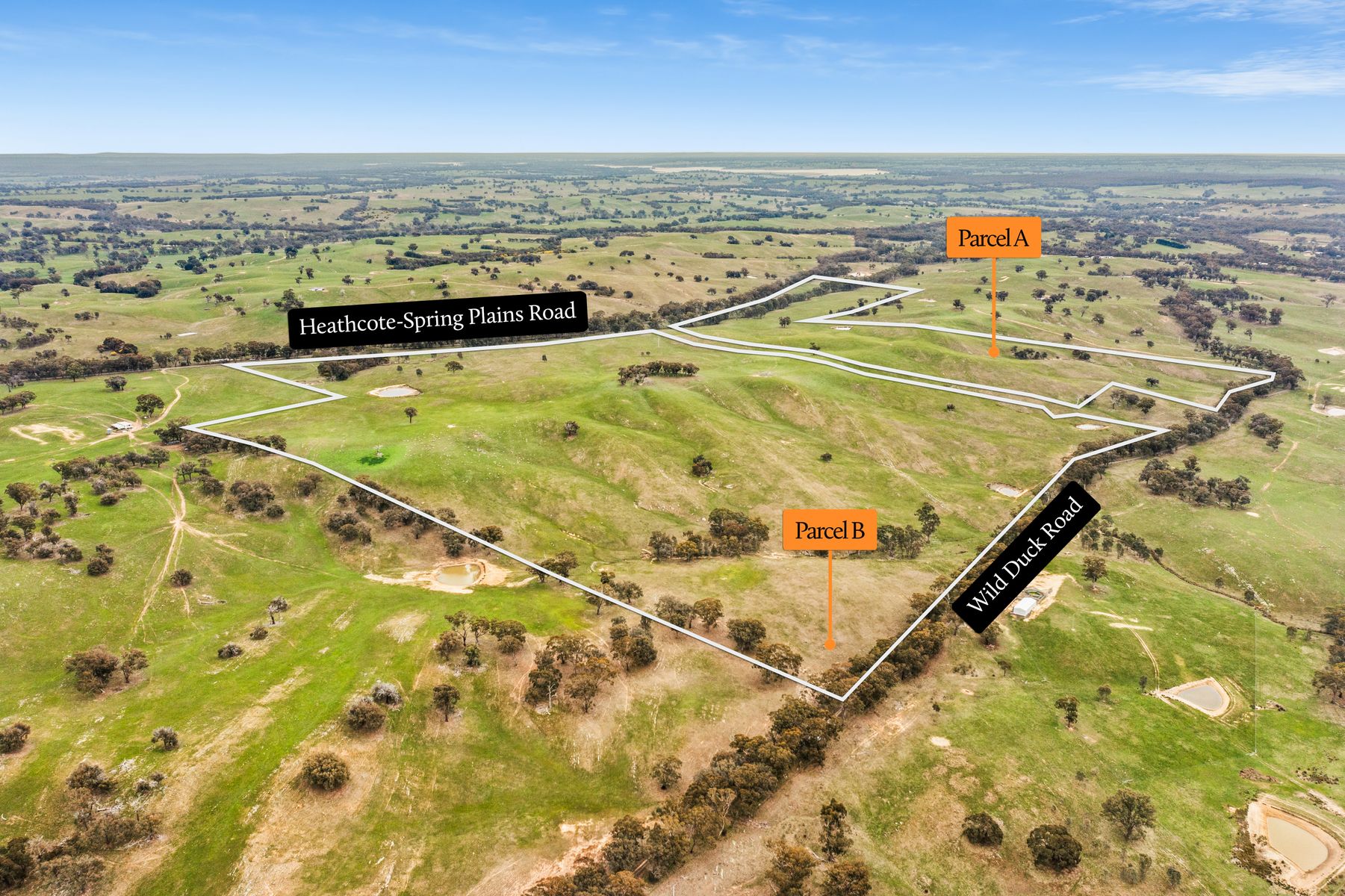 Parcel B Heathcote-Springs Plains & Wild Duck Roads, Mia Mia VIC 3444, Mia Mia - Image 1