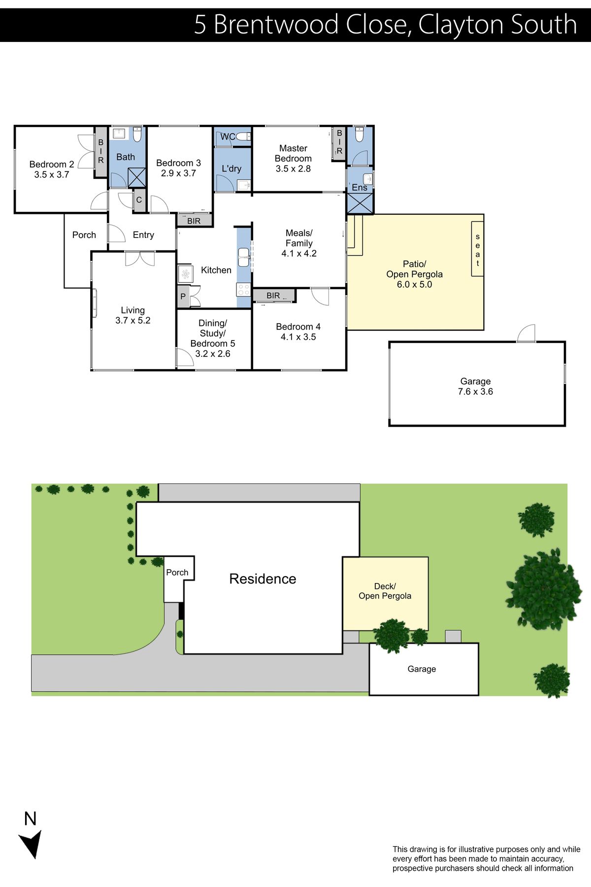 5 Brentwood Close Plans
