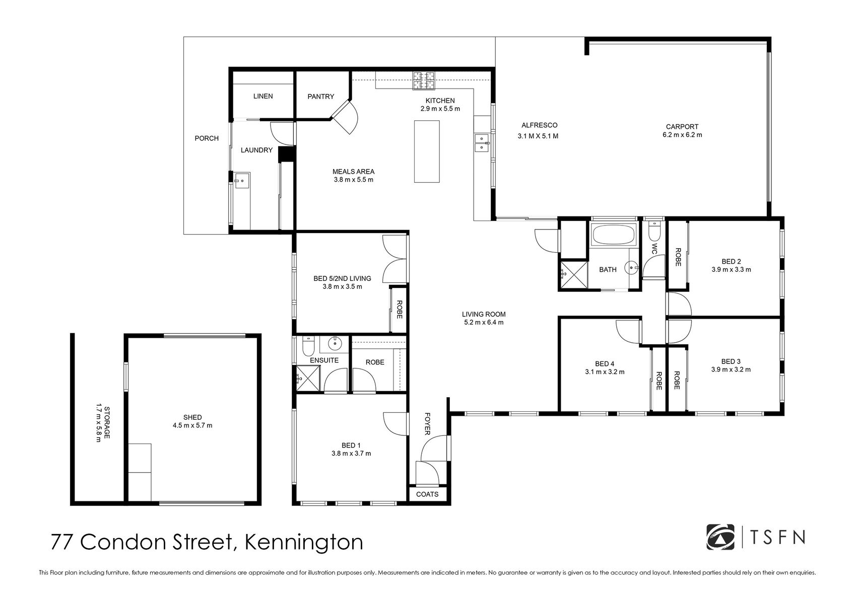 77 Condon Street floor plan