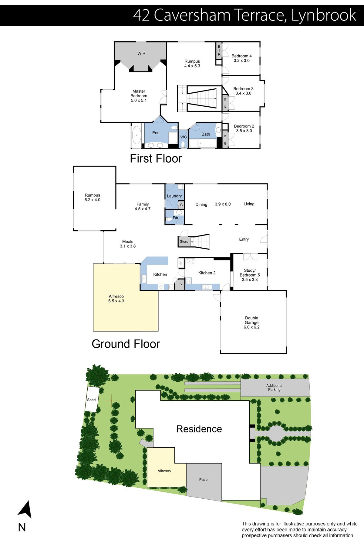 42 Caversham Terrace Plans