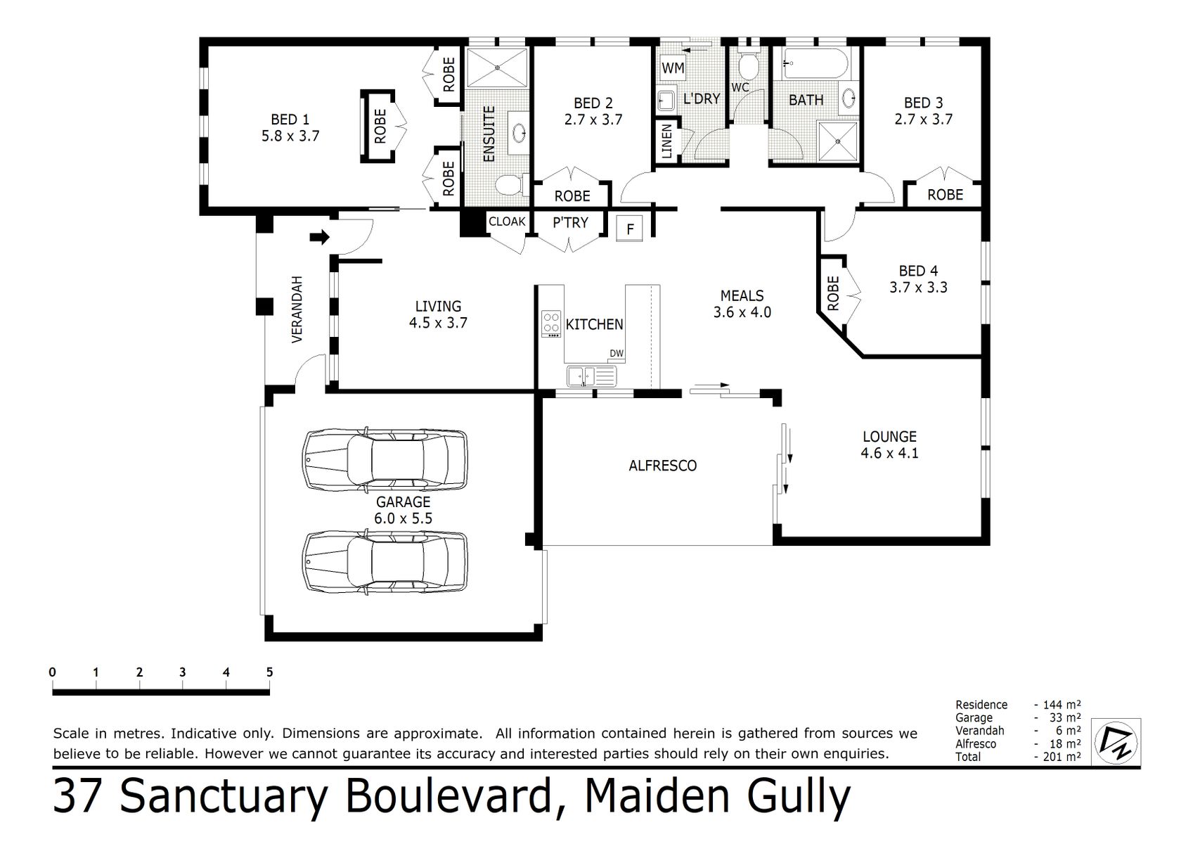 37 Sanctuary Boulevard Maiden Gully (20 SEP 2021) 177sqm
