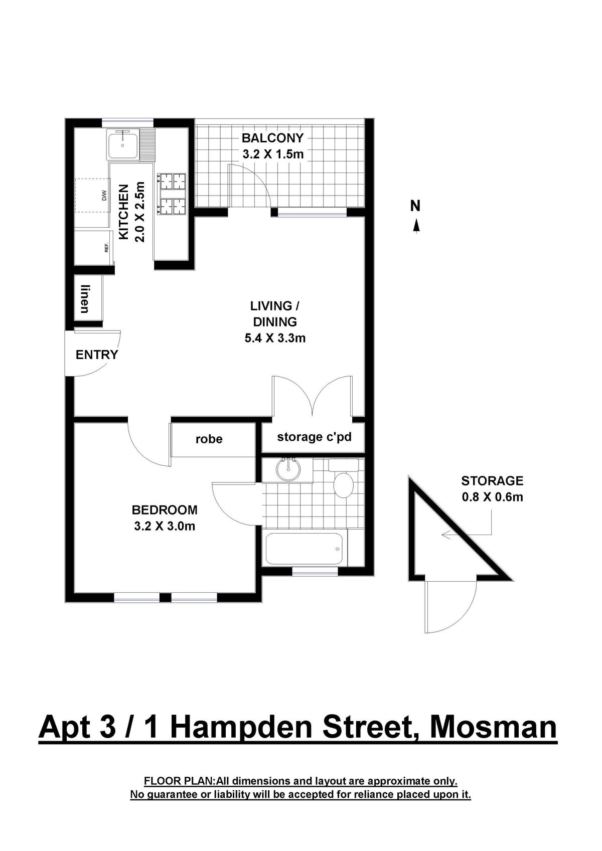 3/1 Hampden Street, Mosman NSW 2088, Mosman - Thumbnail 8