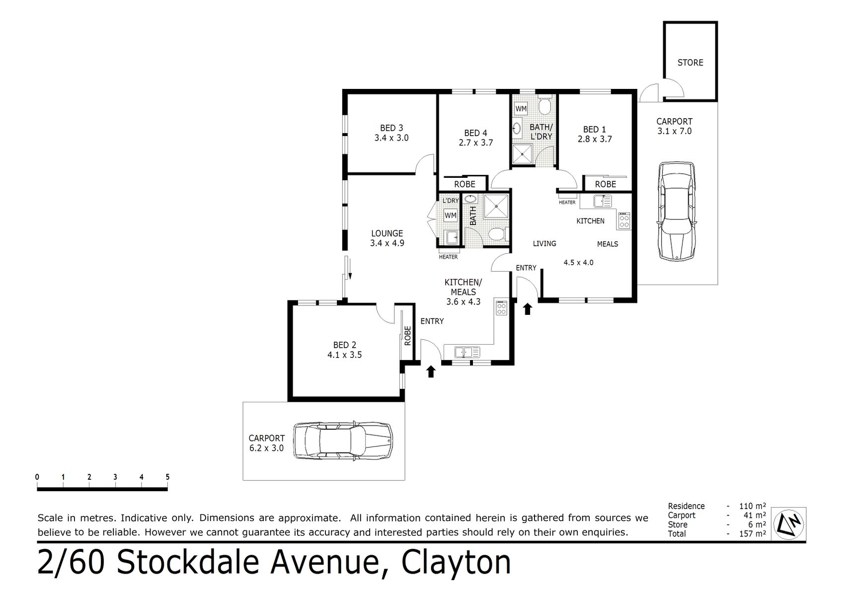 2 60 Stockdale Avenue Clayton (26 OCT 2021) 110sqm