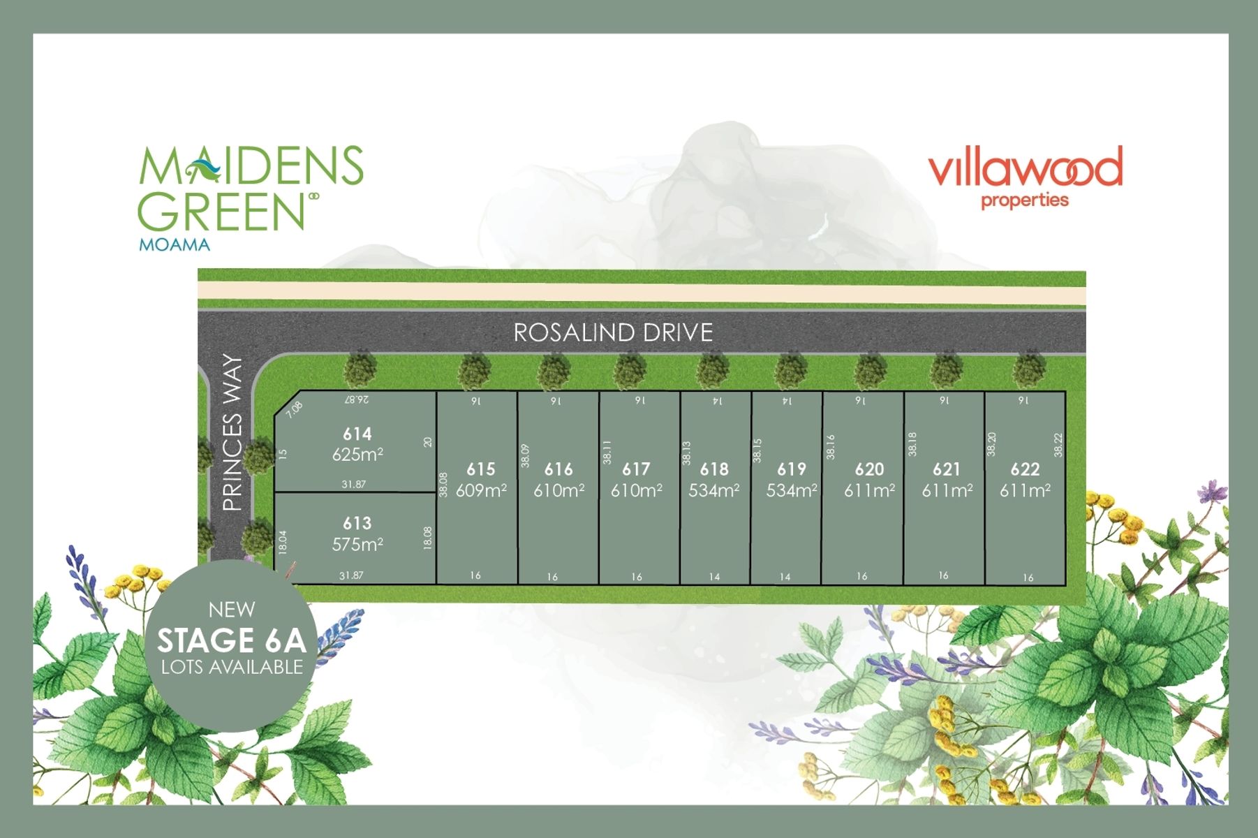 Lot 613-622/00 Maidens Green, Rosalind Drive, Moama NSW 2731, Rosalind Drive - Image 1