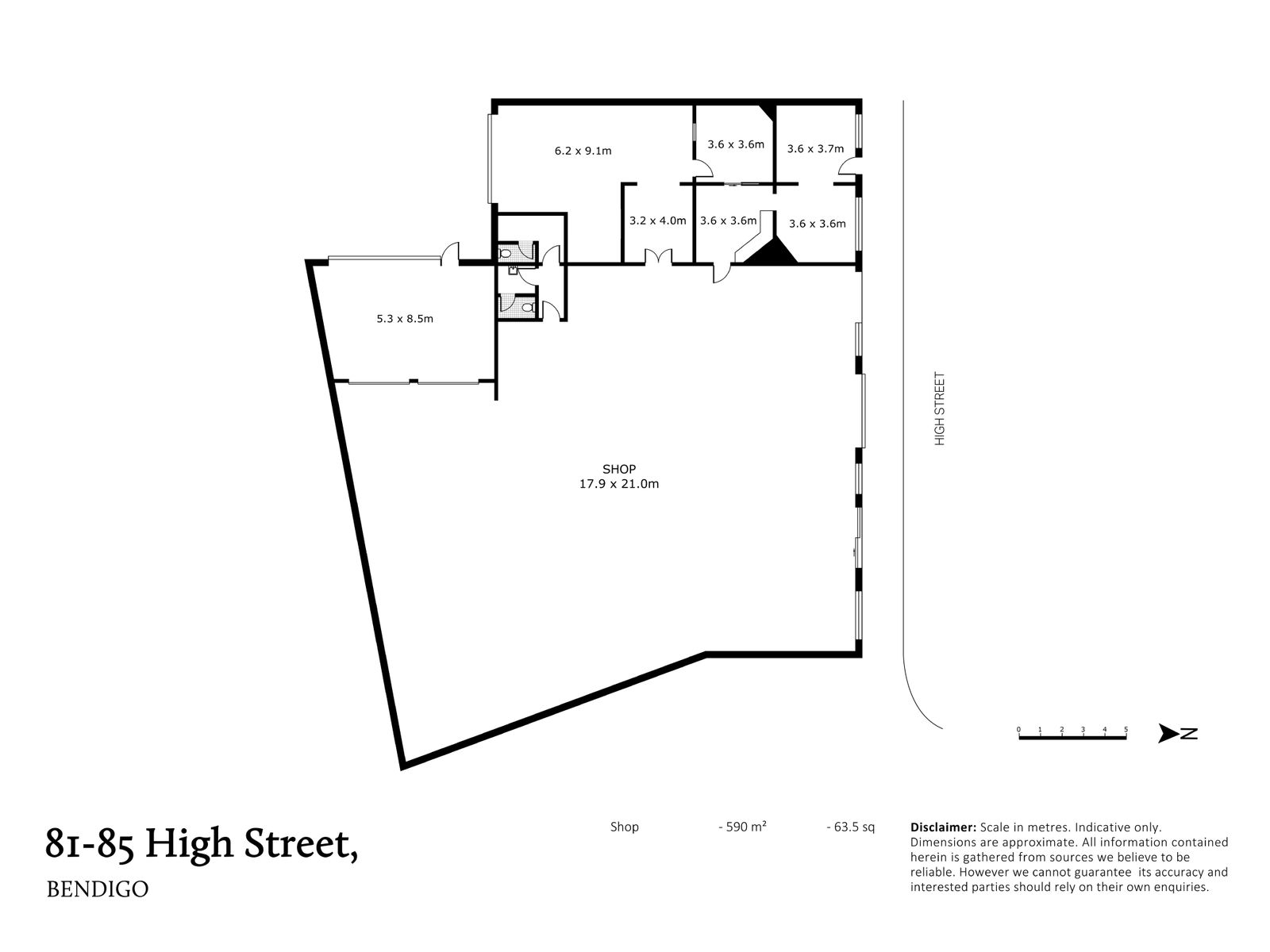81 85 High Street, Bendigo New Floorplan