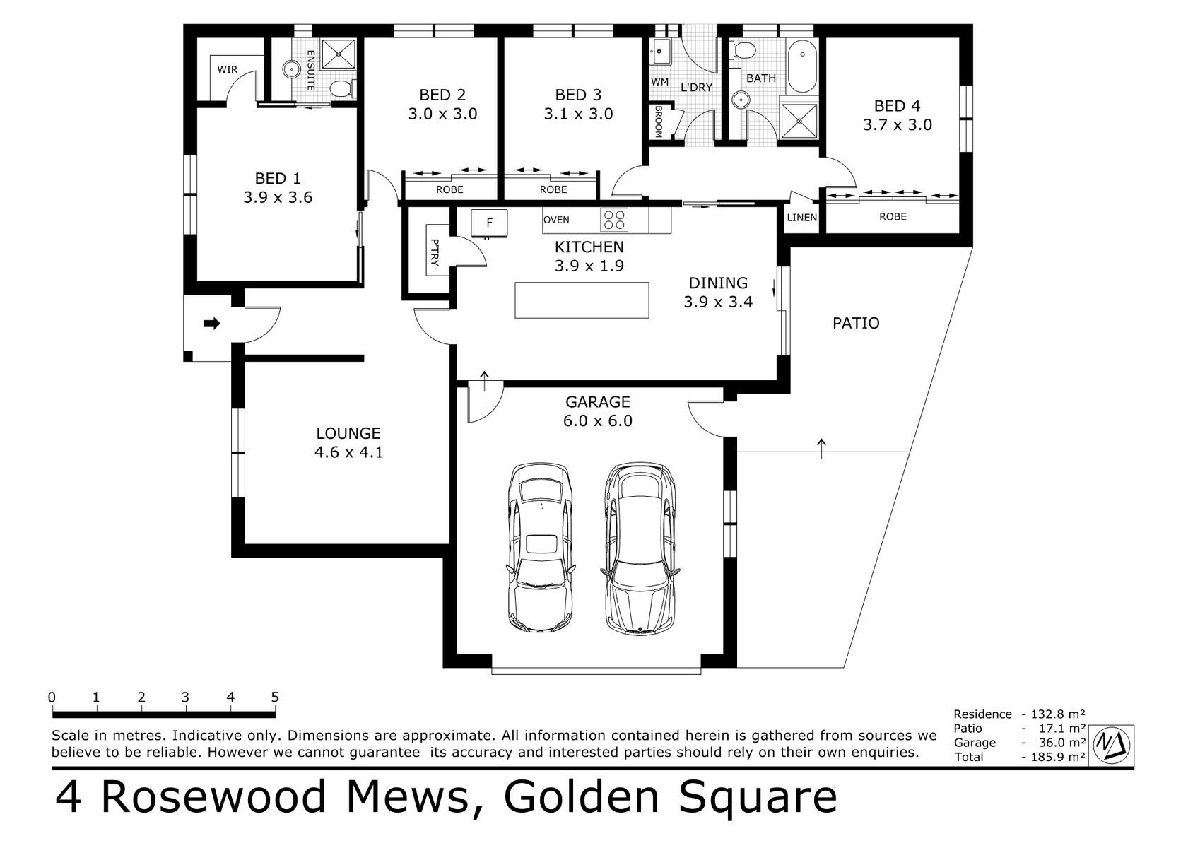 printsize 4 Rosewood Mews Golden Square Highres