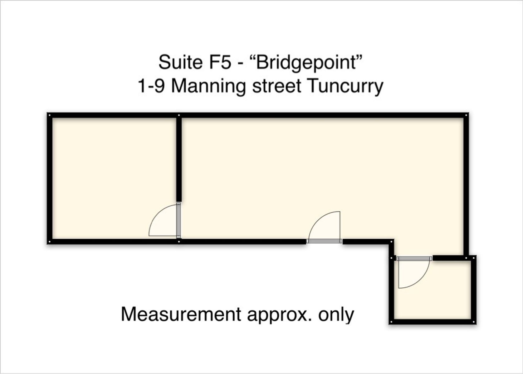 2023 11 17   Floor Plan   Suite F5 Bridgepoint Tuncurry
