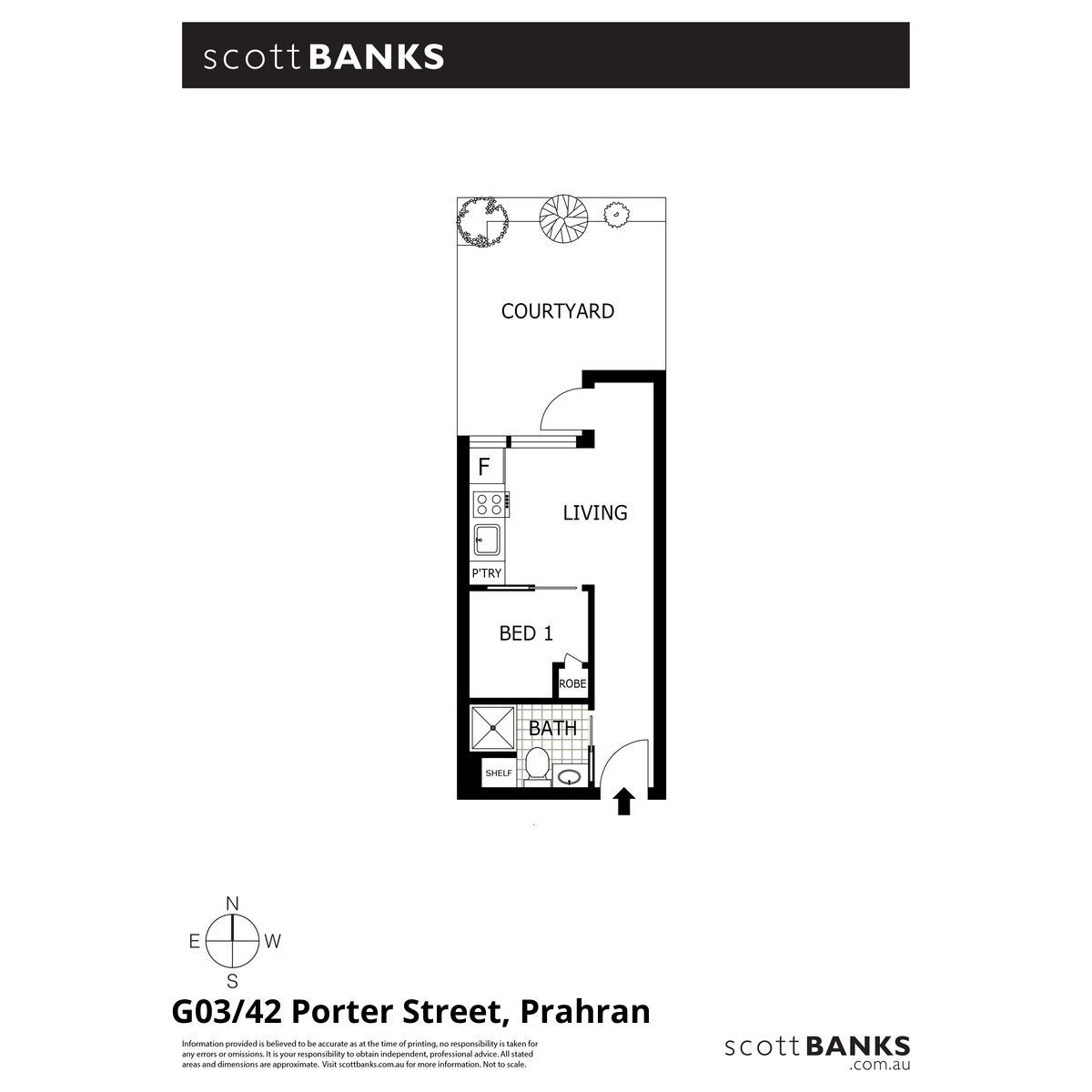 G03/42 Porter St Prahran - Floor Plan