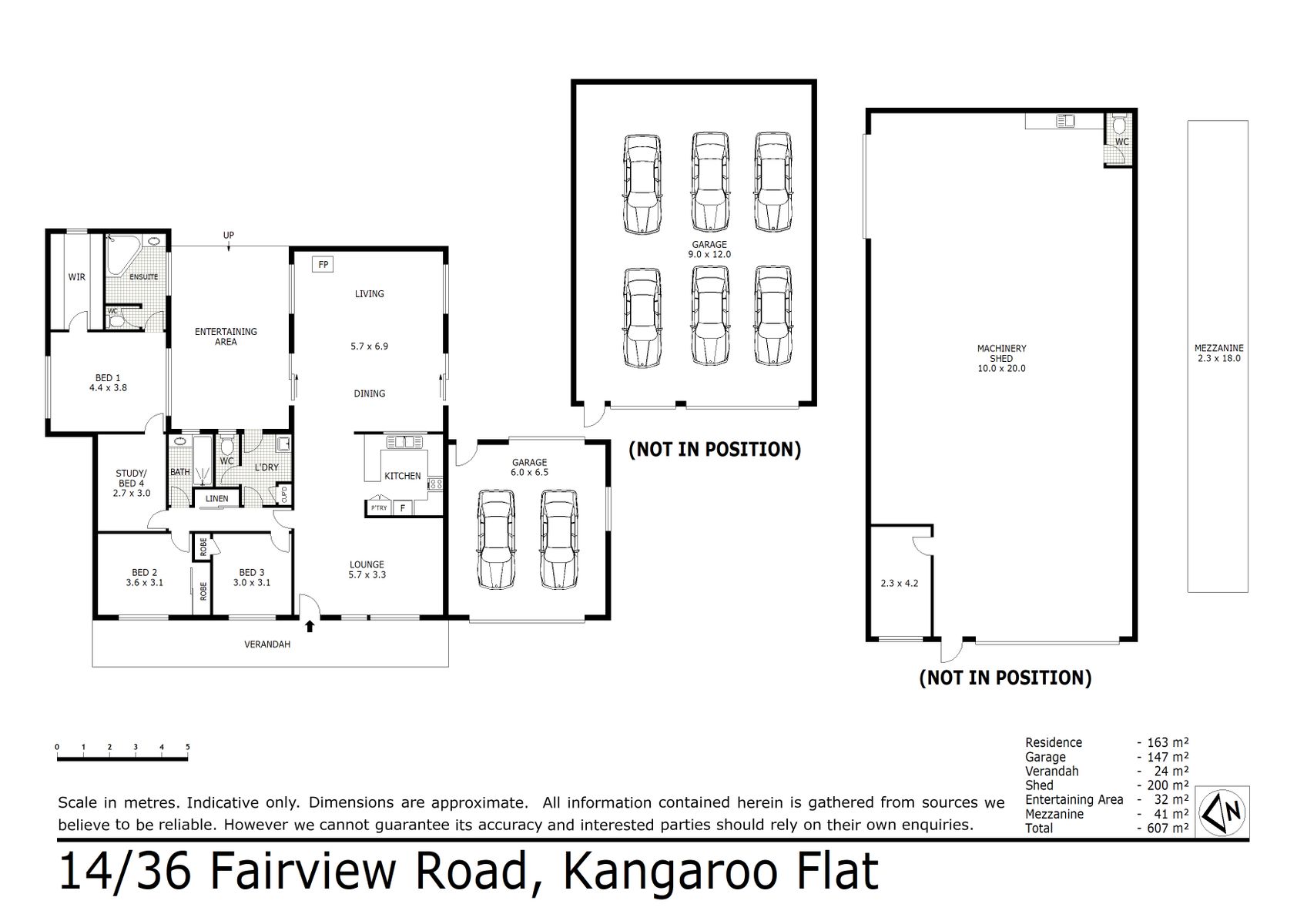 14 36 Fairview Road Kangaroo Flat (15 MAR 2021) 163sqm