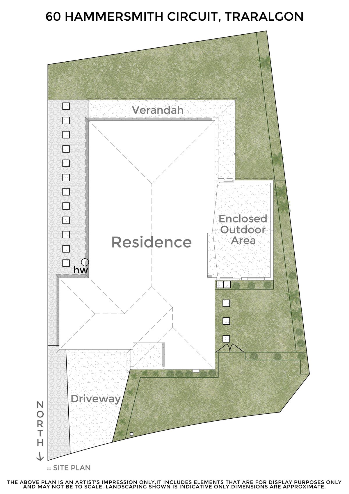 PRINT   60 Hammersmith Circuit Traralgon   Siteplan
