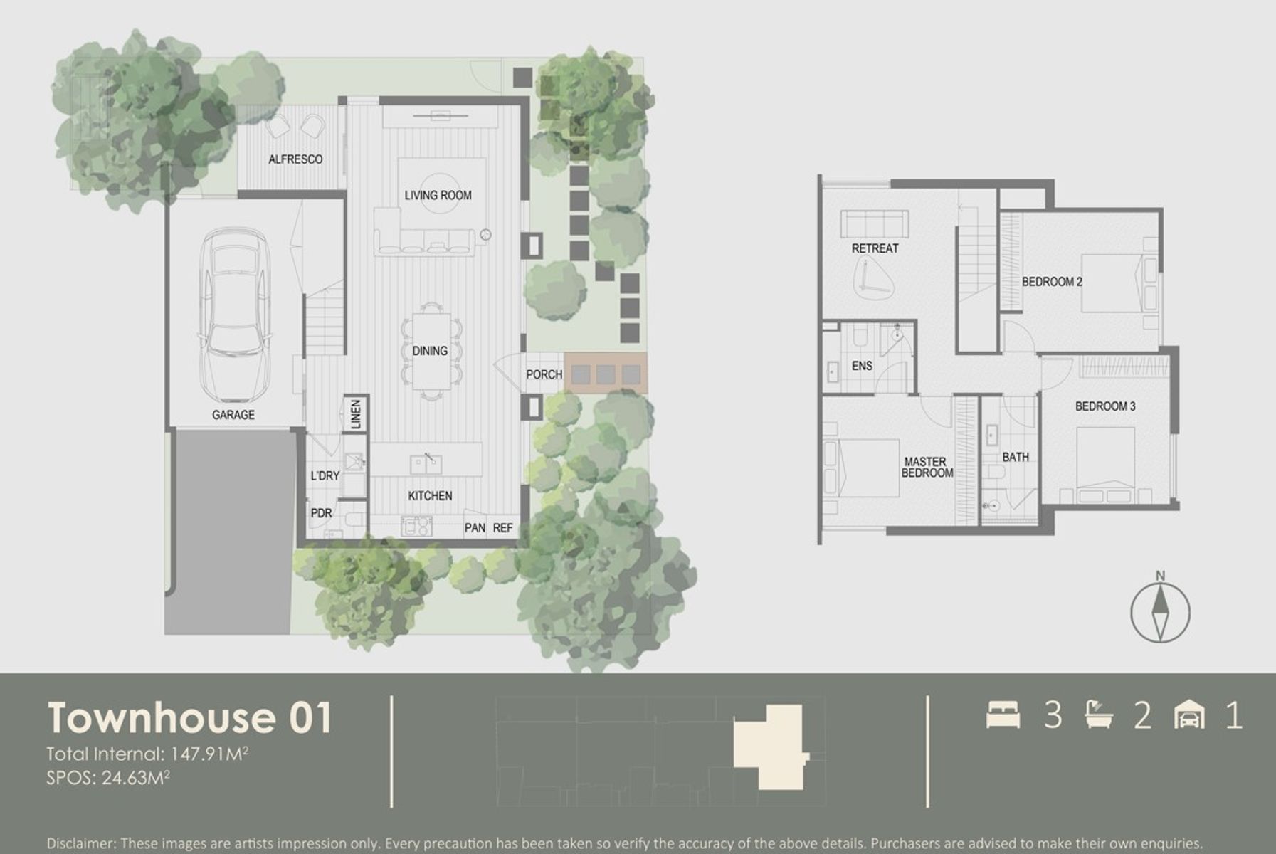 Floorplan for 1-4/95 Bible Street