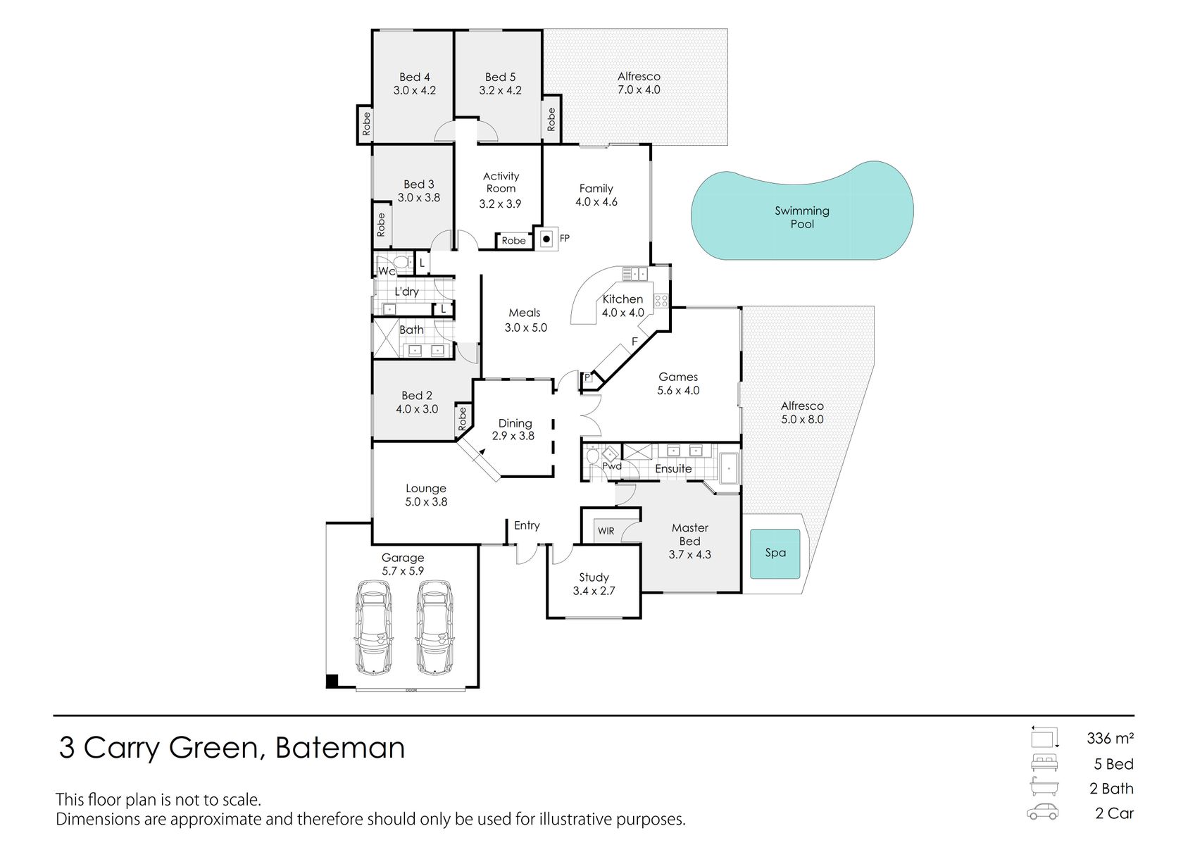 3 Carry Green BATEMAN   Floor plan