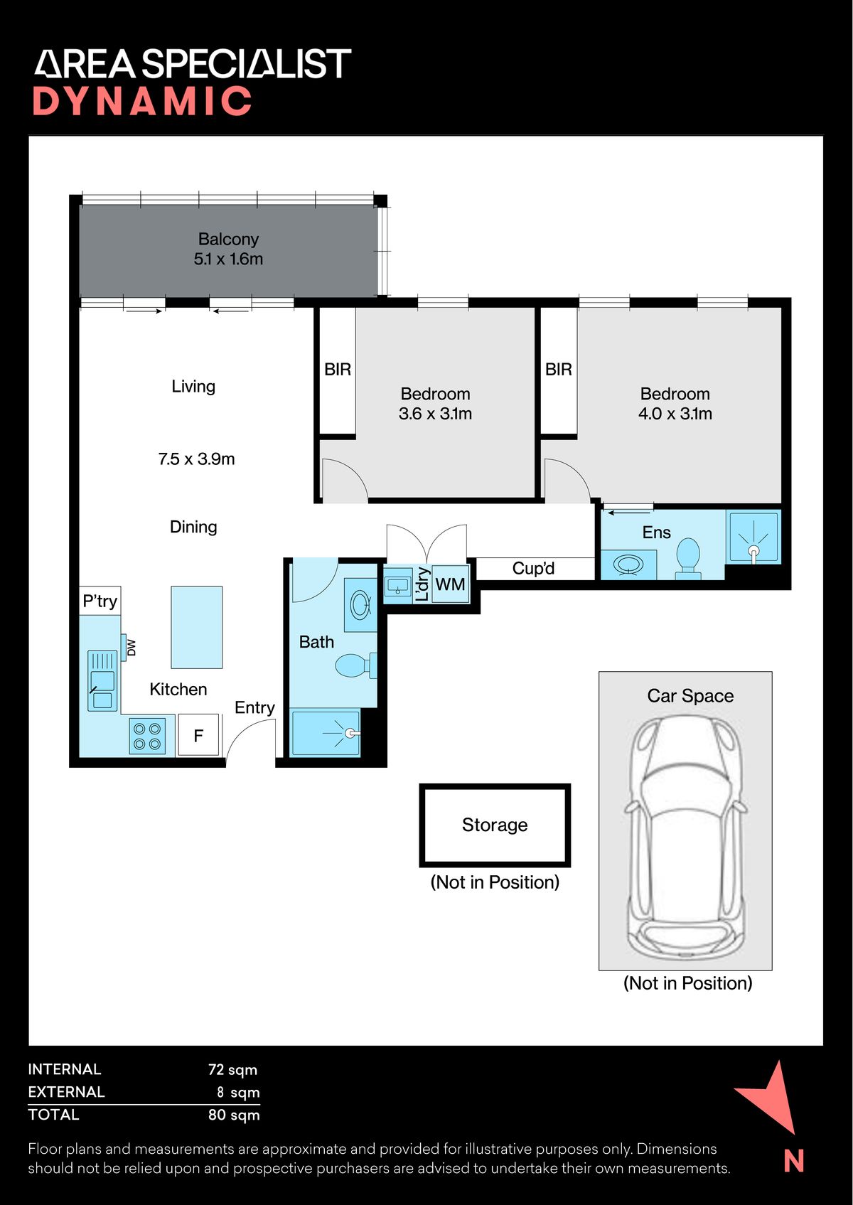 Floorplan for 3601/283 City Road