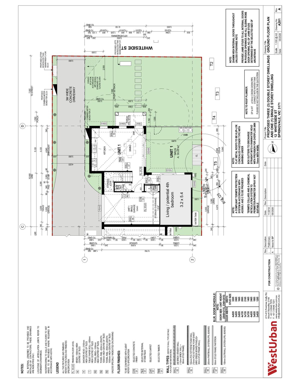 1 12 Whiteside Street Springvale potential floorplans   001