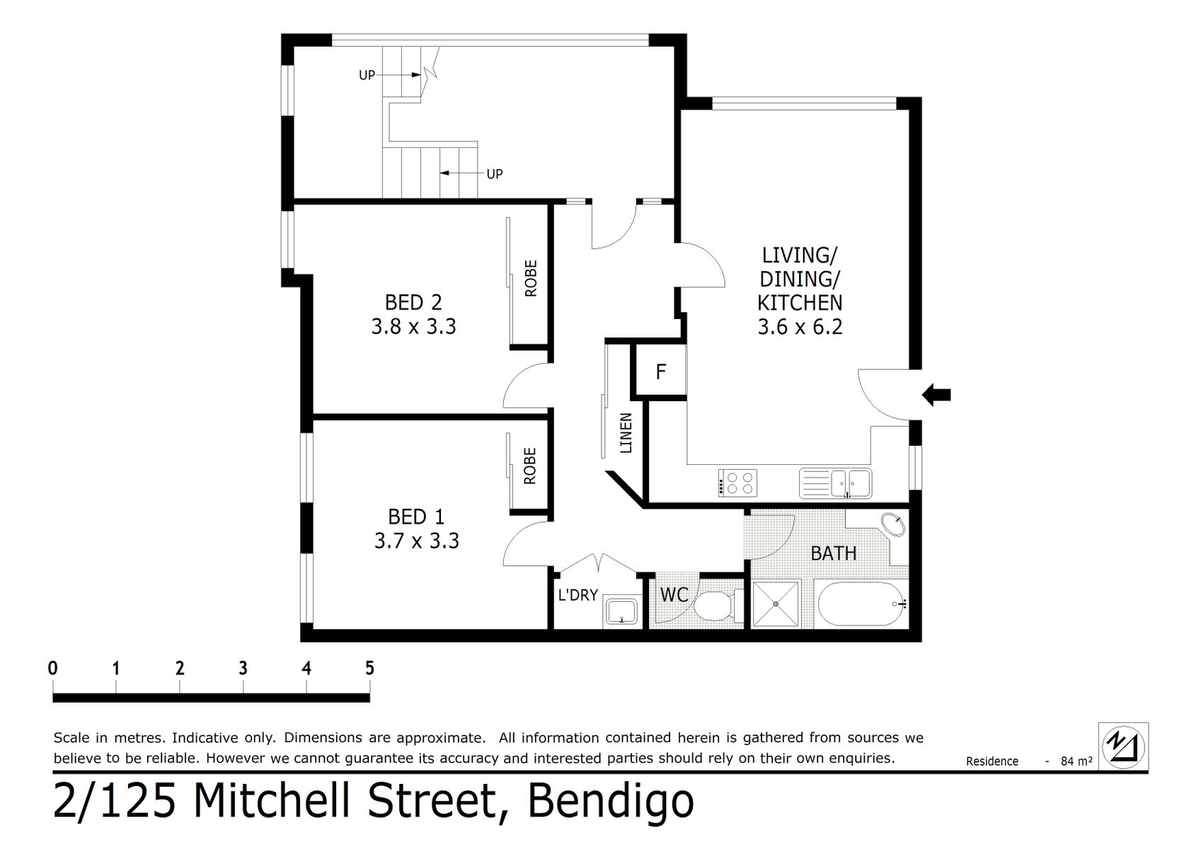 2 125 Mitchell Street Bendigo (07 NOV 2022) 84sqm