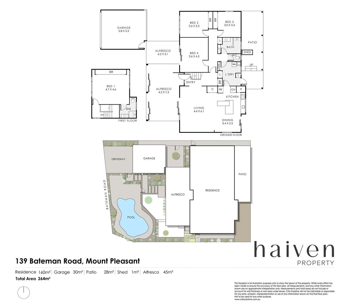 PRINT 139 Bateman Road Mount Pleasant 175x153