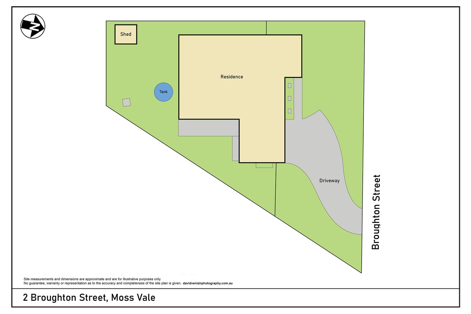 2 Broughton Street, Moss Vale   Site Plan