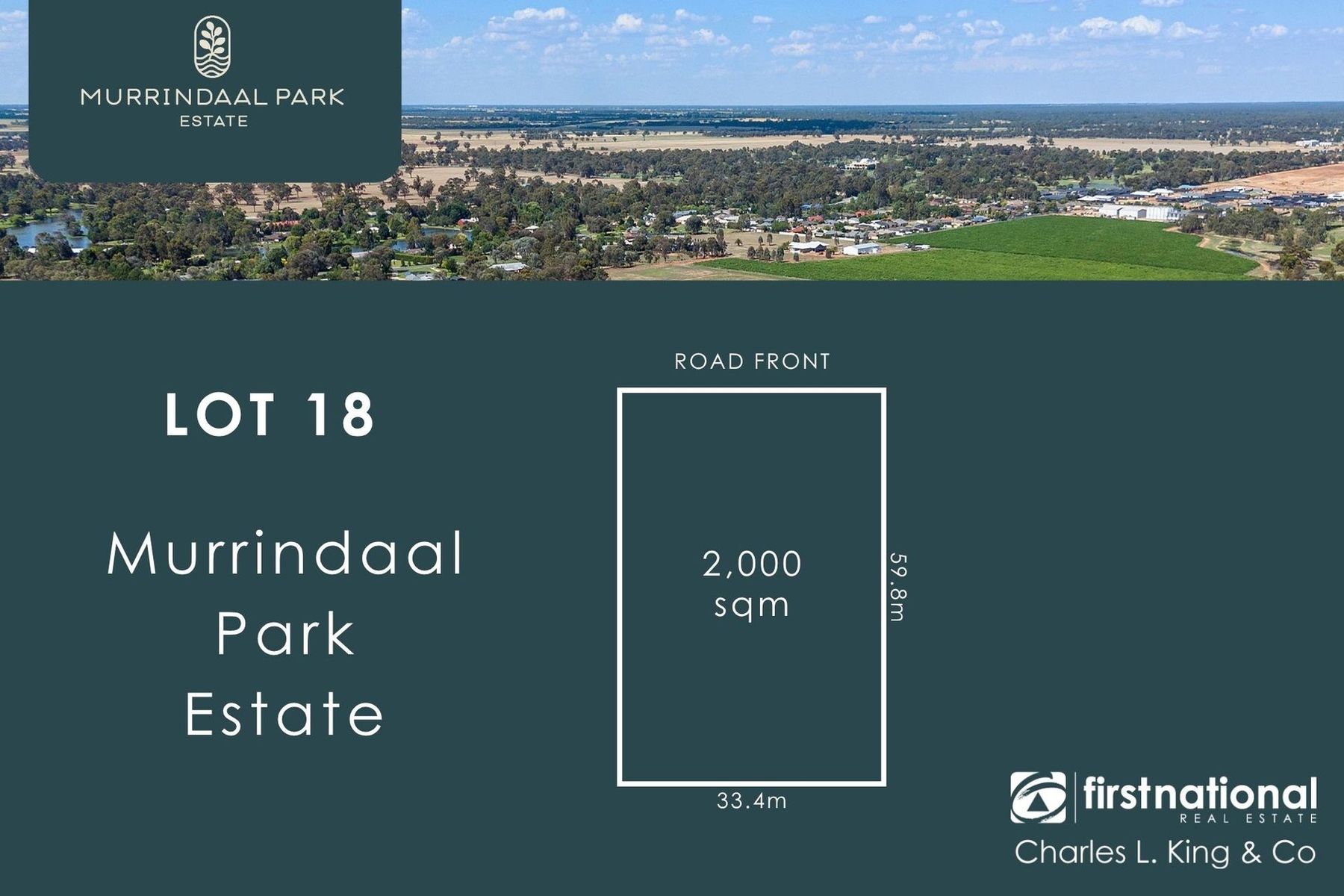 Lot 18 Murrindaal Park - Lot 18/420 Perricoota Road, Moama NSW 2731, Moama - Image 1