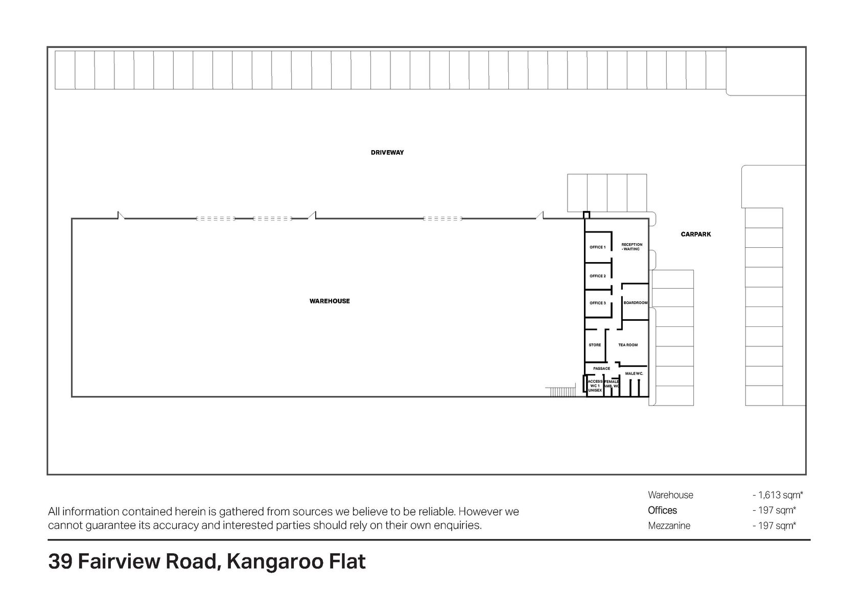 39 Fairview Road, Kangaroo Flat   Floor plan