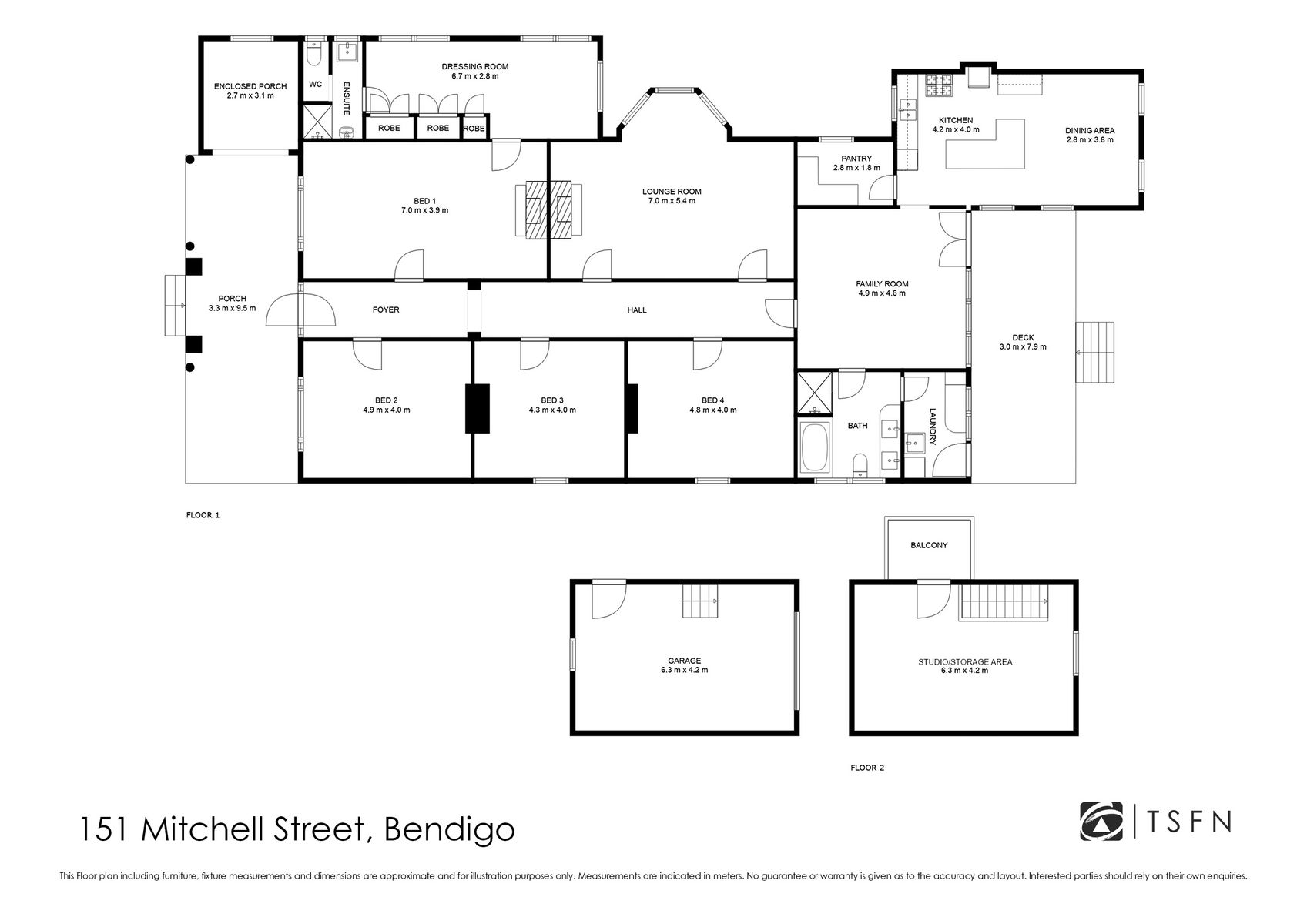151 Mitchell Street Floor Plan