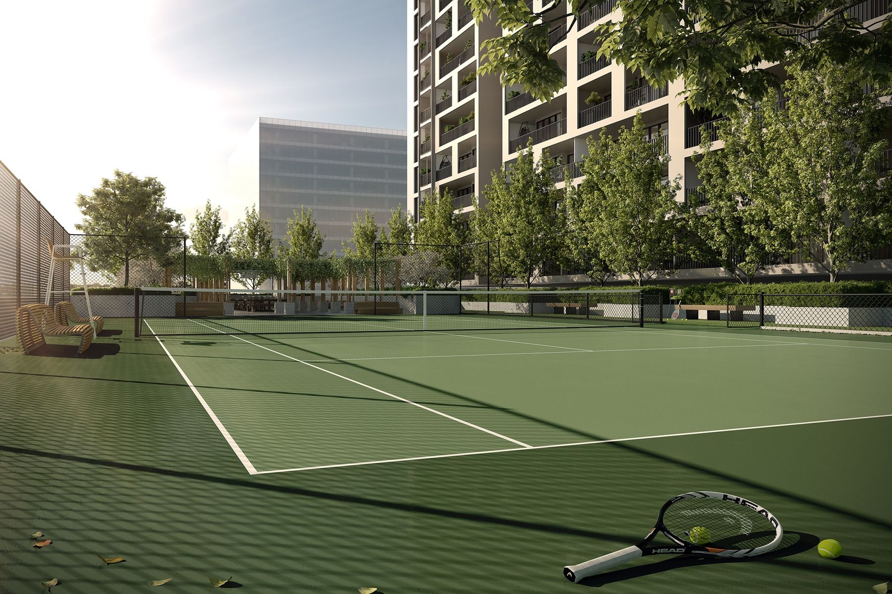 V10 Tennis Court
