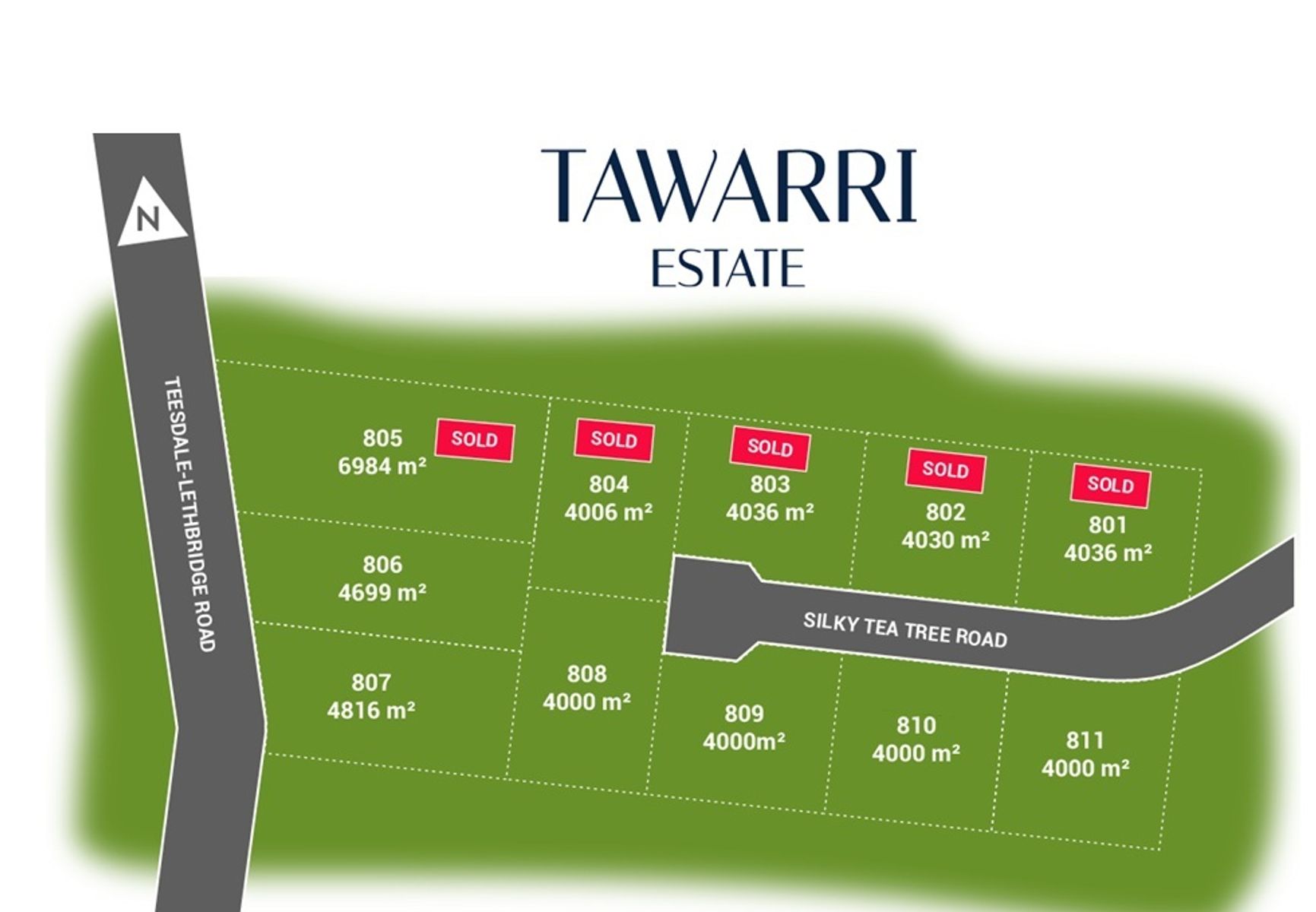 Stage 7&8 Tawarri Estate, Teesdale VIC 3328, Teesdale - Image 1