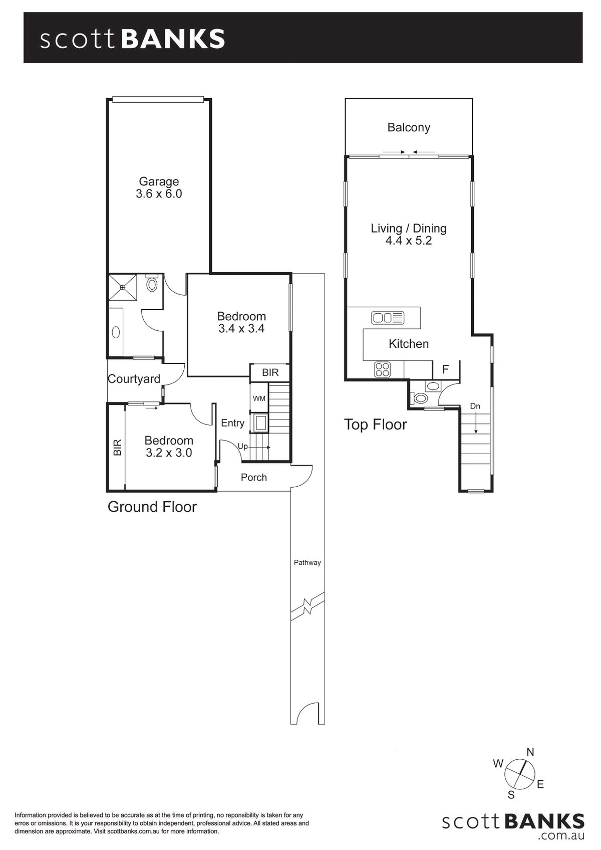Floor site plan 3A Mary Road Toorak