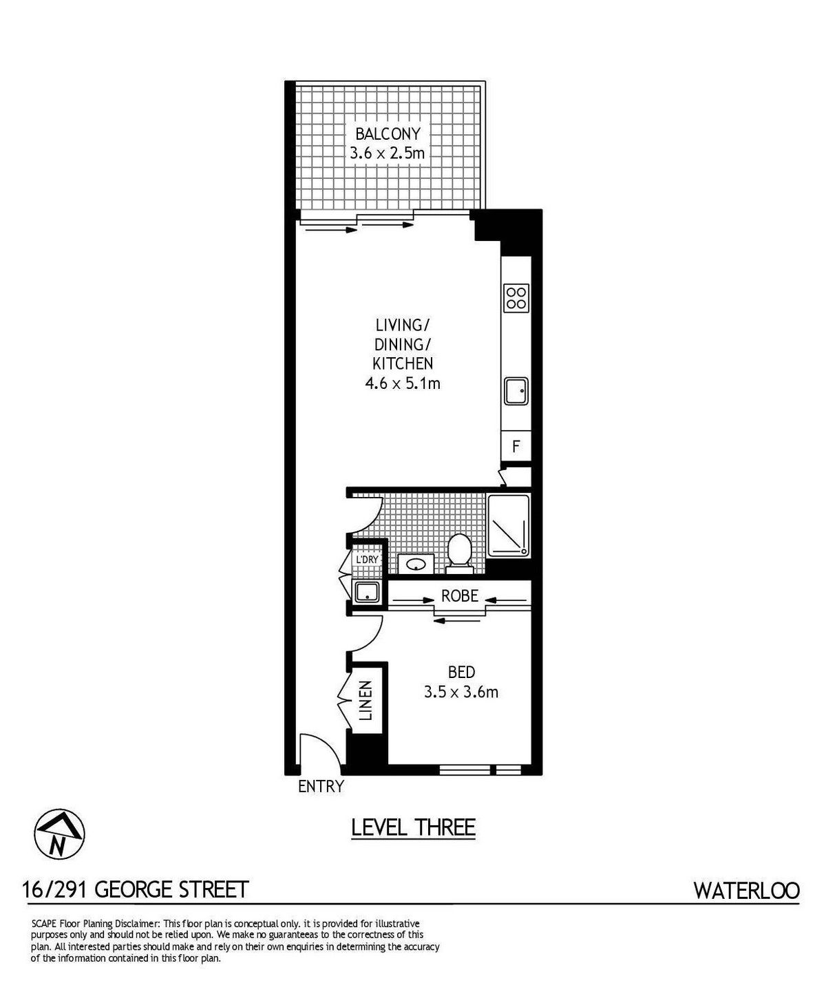 16/291 George Street, Waterloo NSW 2017, Waterloo - Thumbnail 6