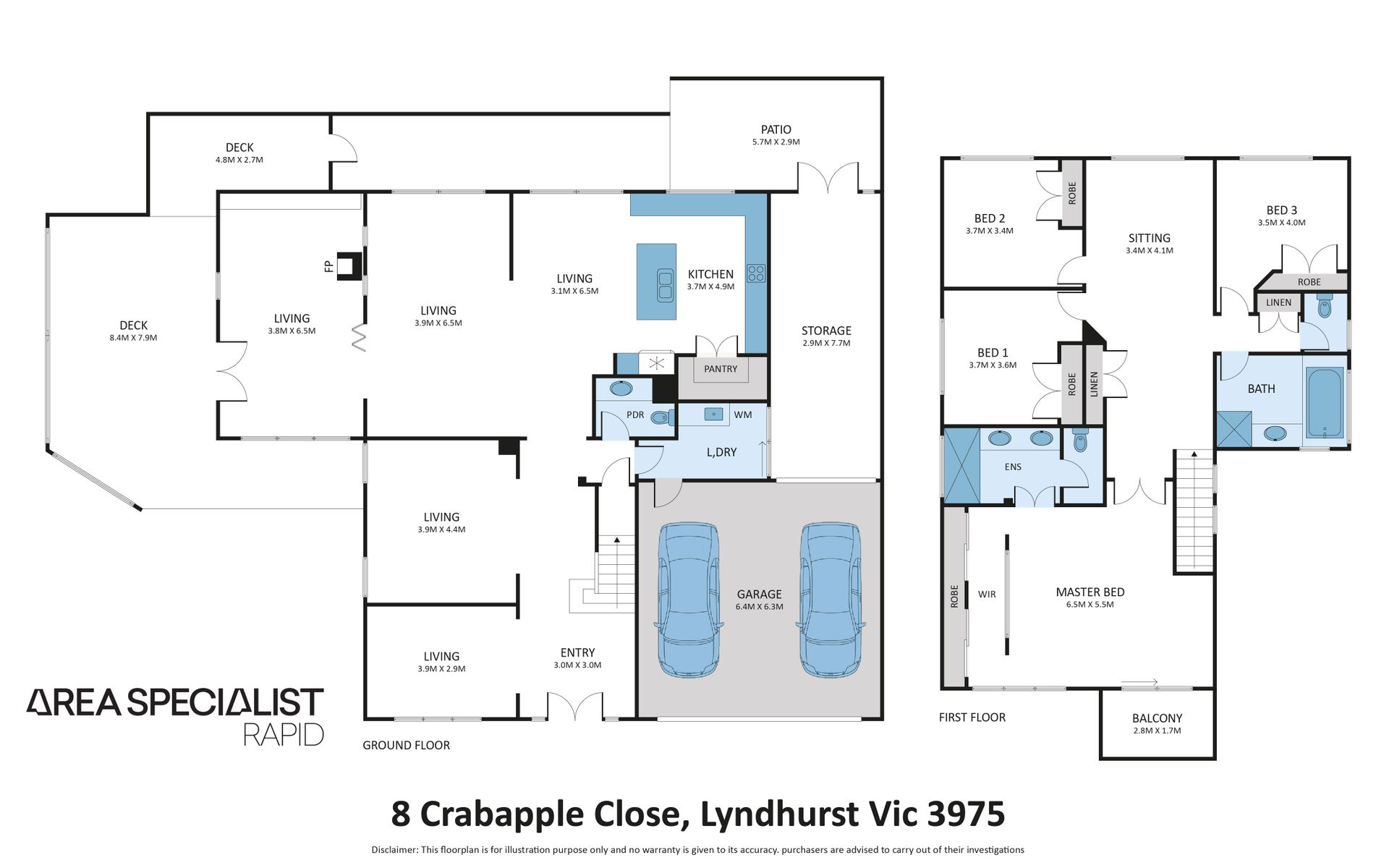8 Crabapple Close, Lyndhurst Vic 3975