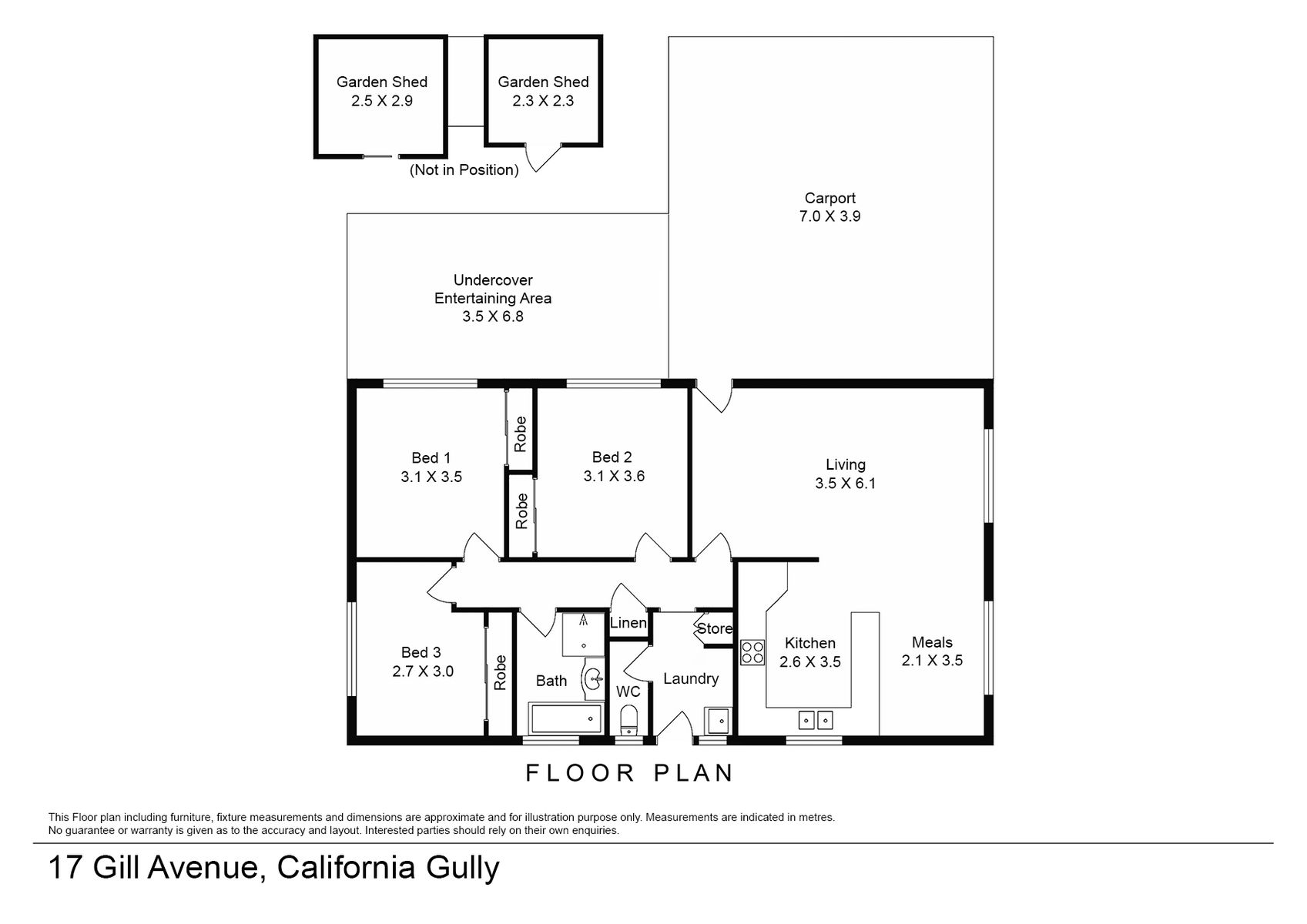 17 Gill Avenue floor plan