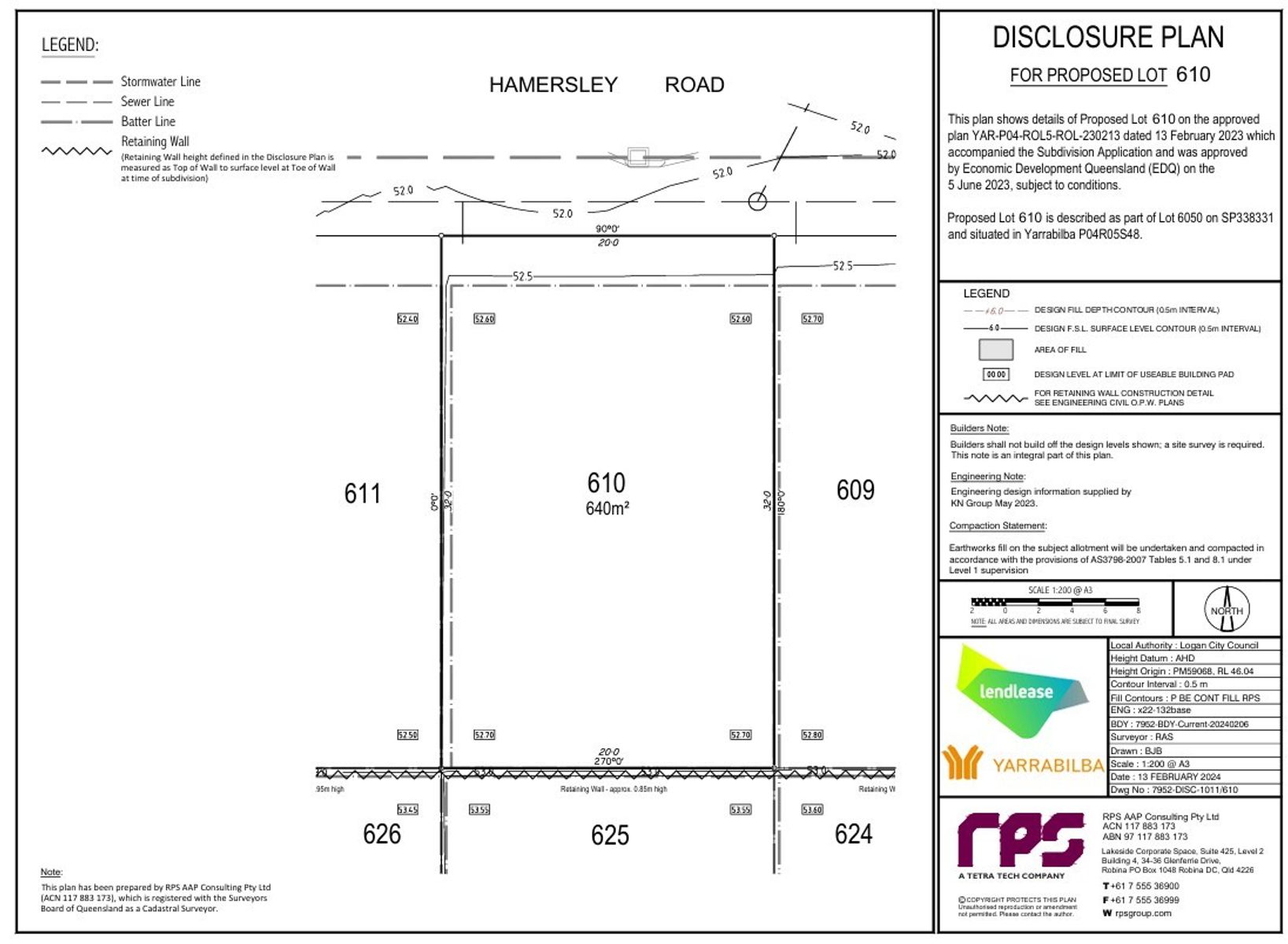 Lot 610 Hamersley Road, Yarrabilba QLD 4207, Yarrabilba - Thumbnail 2