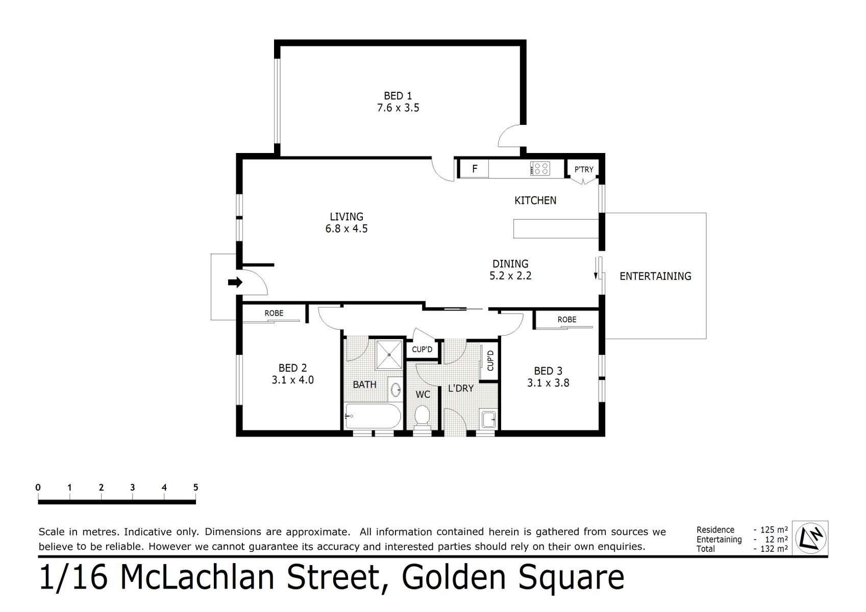 1 16 McLachlan Street Golden Square (14 SEP 2021) 125sqm