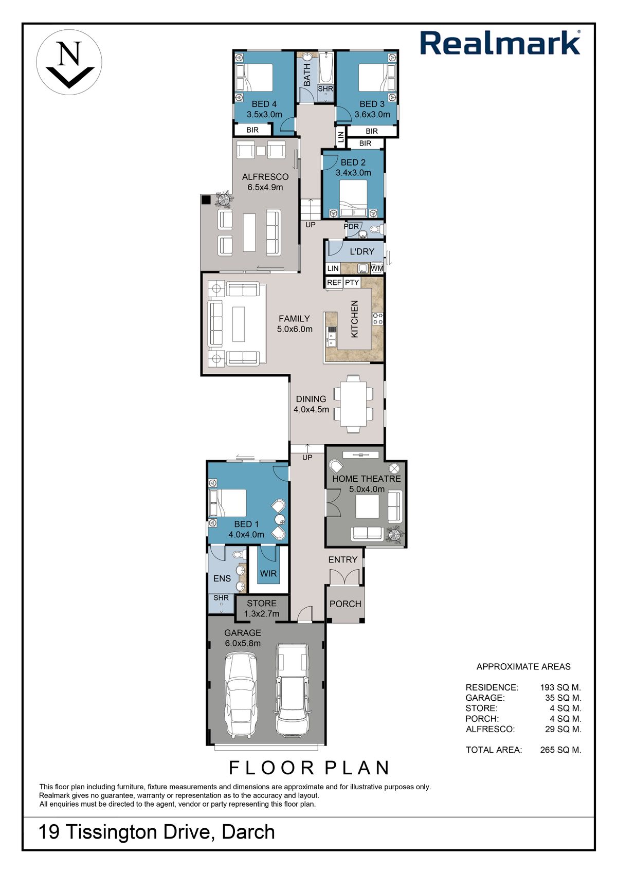 redrawn floor plan