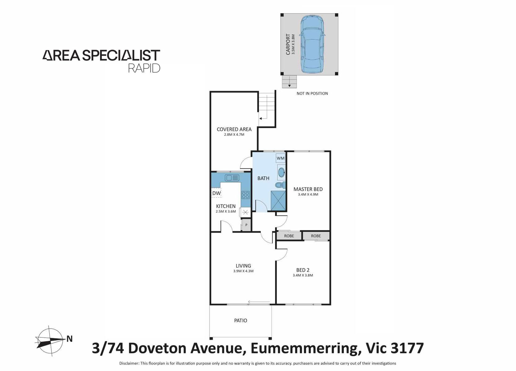 Doveton floorplan