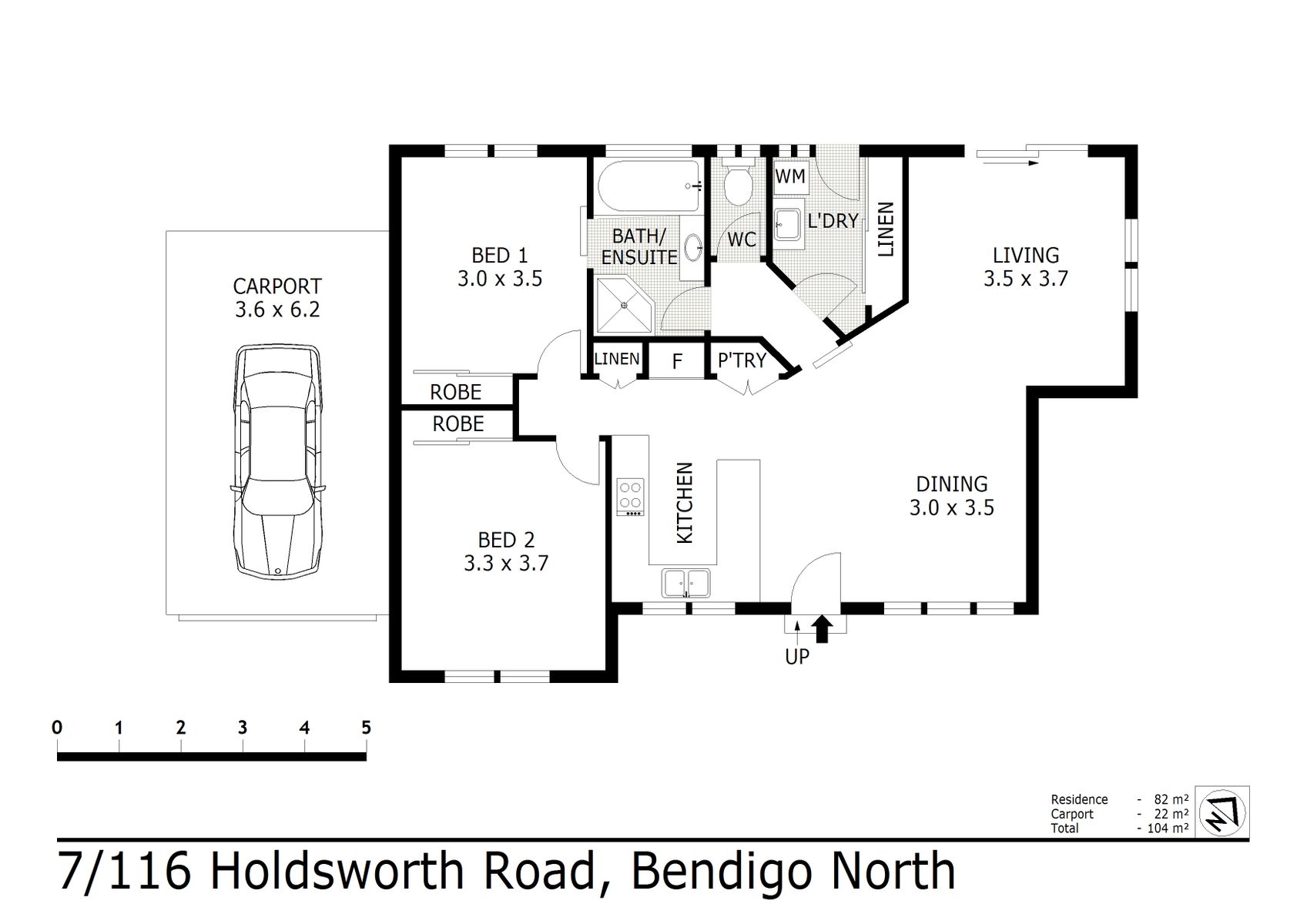 7 116 Holdsworth Road Bendigo North (29 JAN 2020) 82sqm