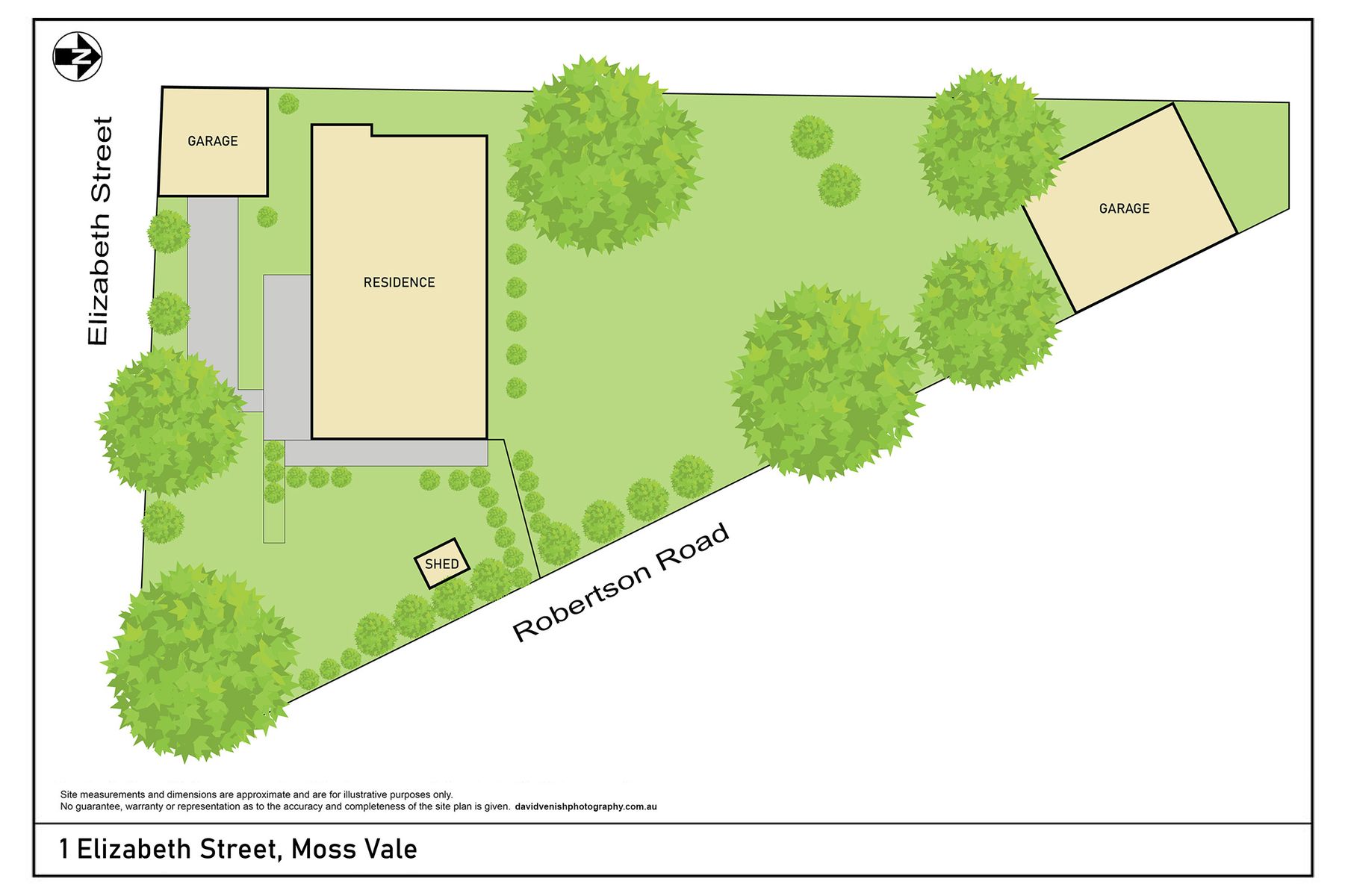 1 Elizabeth Street, Moss Vale   Site Plan