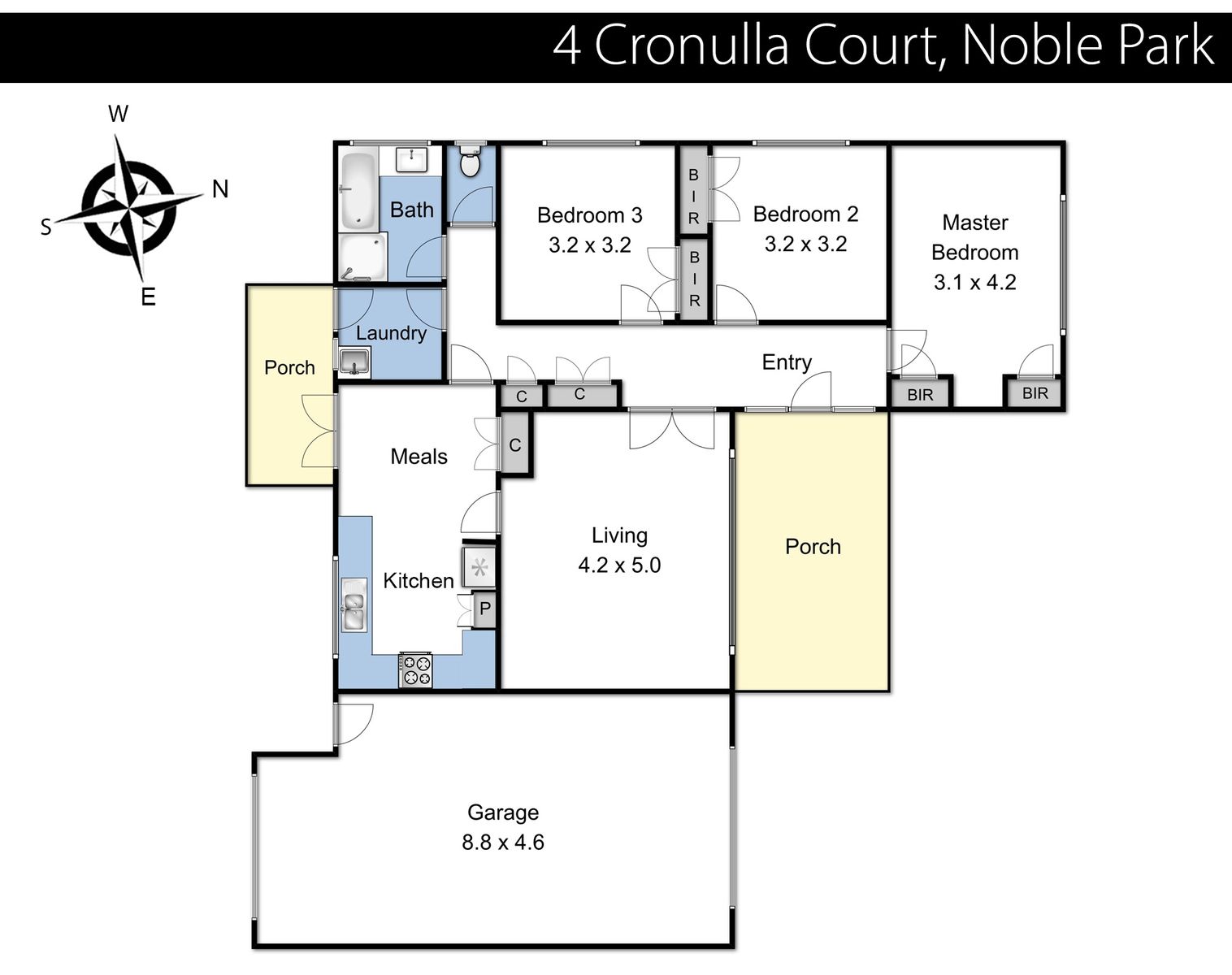 4 Cronulla Court Floor Plan