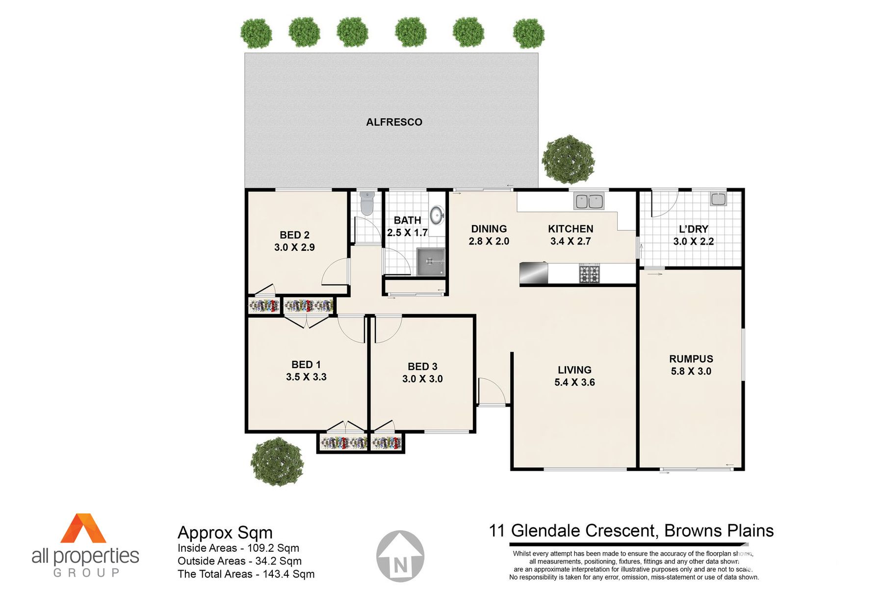 11 Glendale Crescent, Browns Plains QLD 4118, Browns Plains - Thumbnail 2