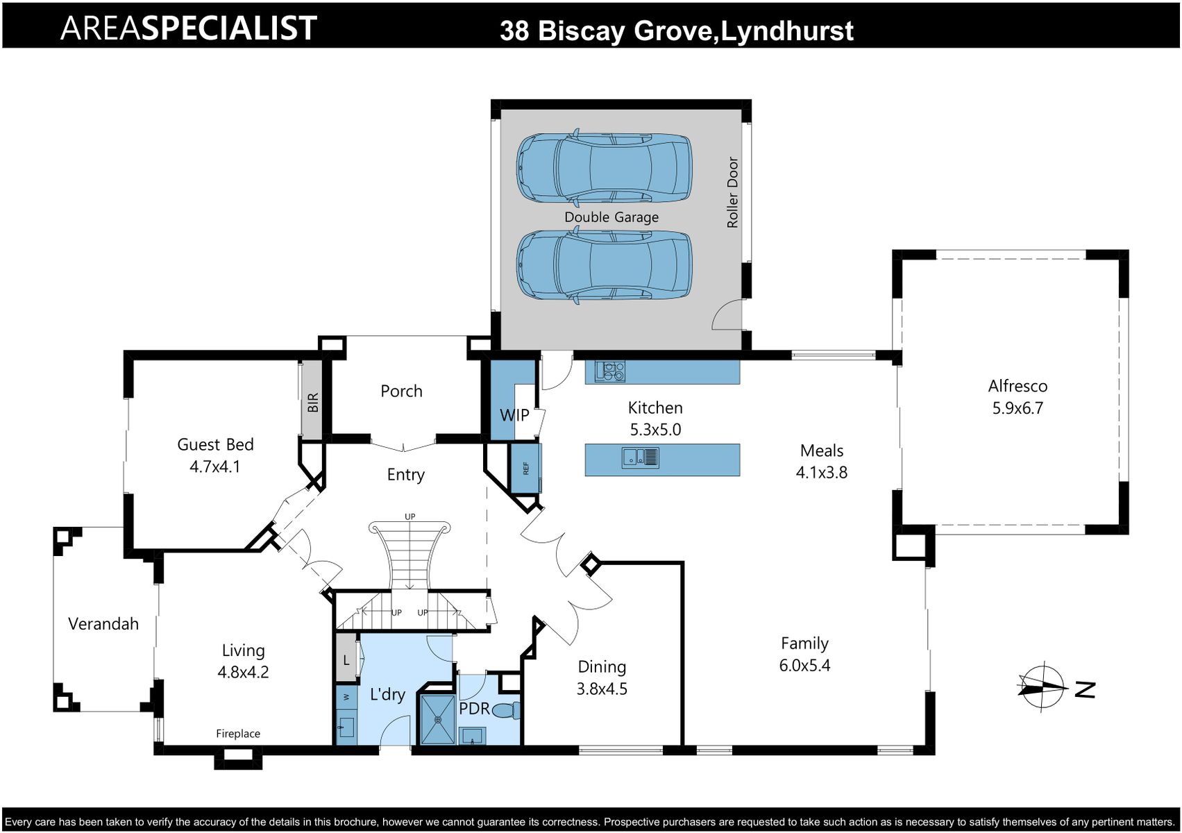 38 Biscay Grove Lyndhurst Ground Plan