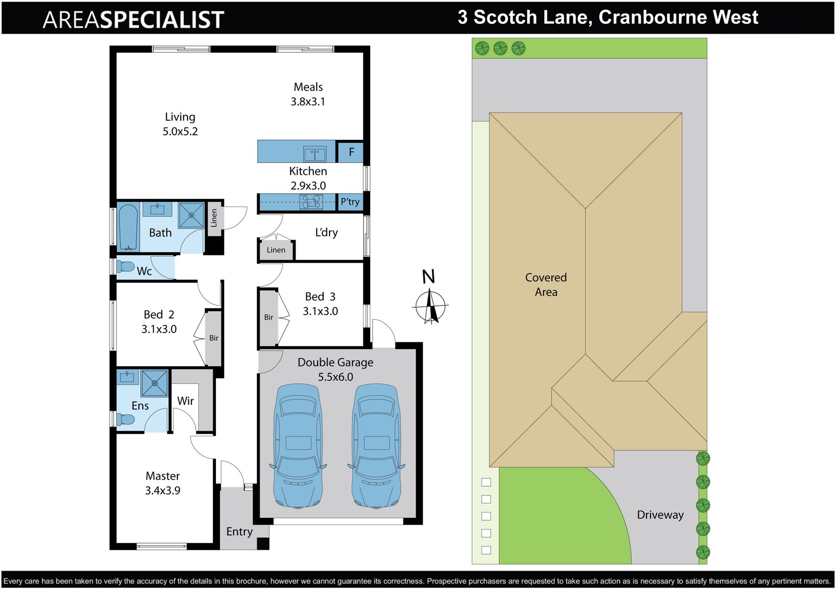 3 Scotch Ln Cranbourne West Floorplan (watermarked)