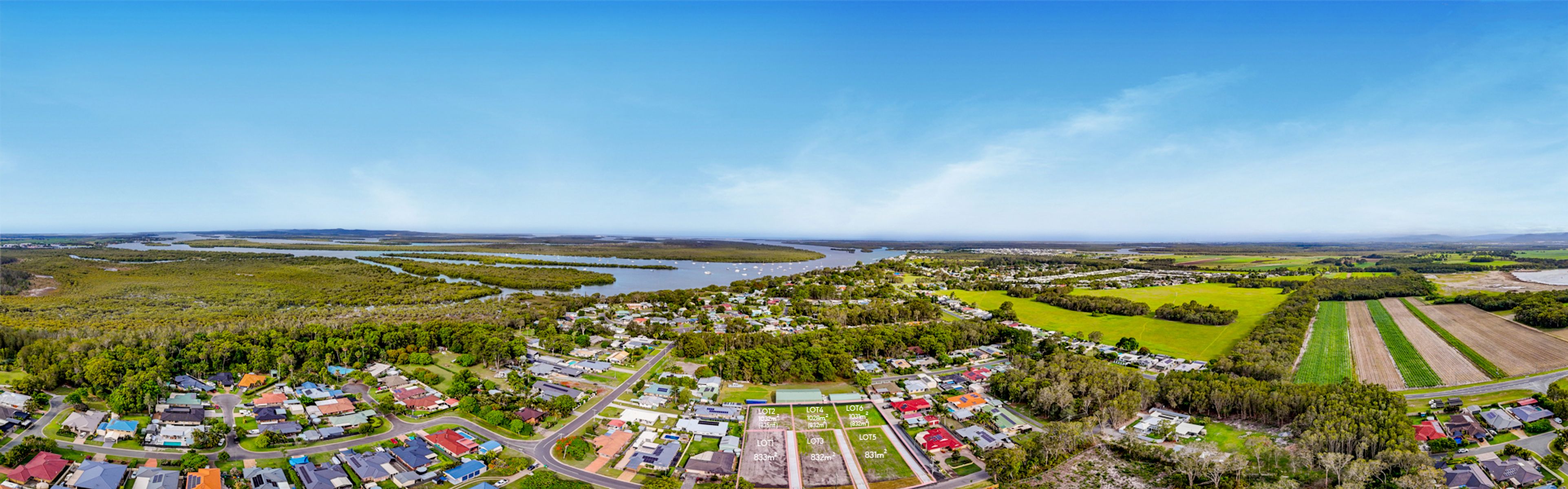 Drone panorama without pins