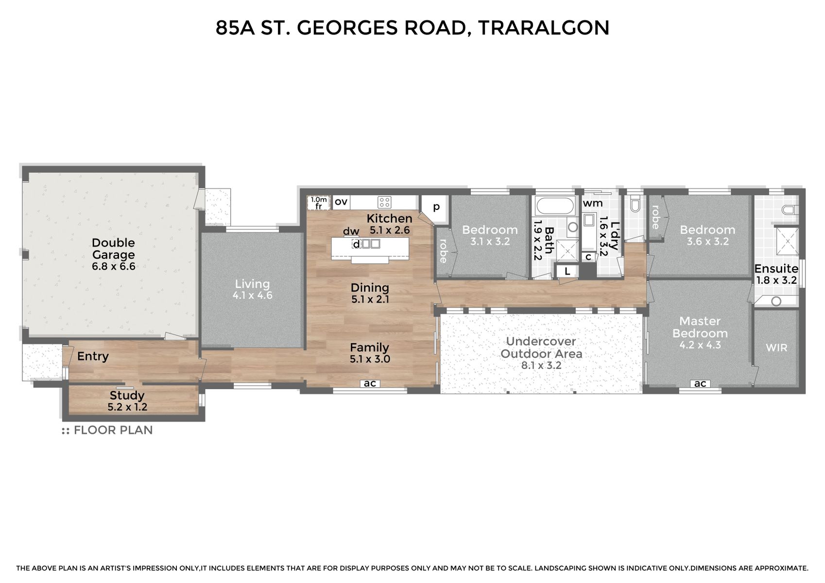02 PRINT   85A St Georges Rd, Traralgon   Floorplan