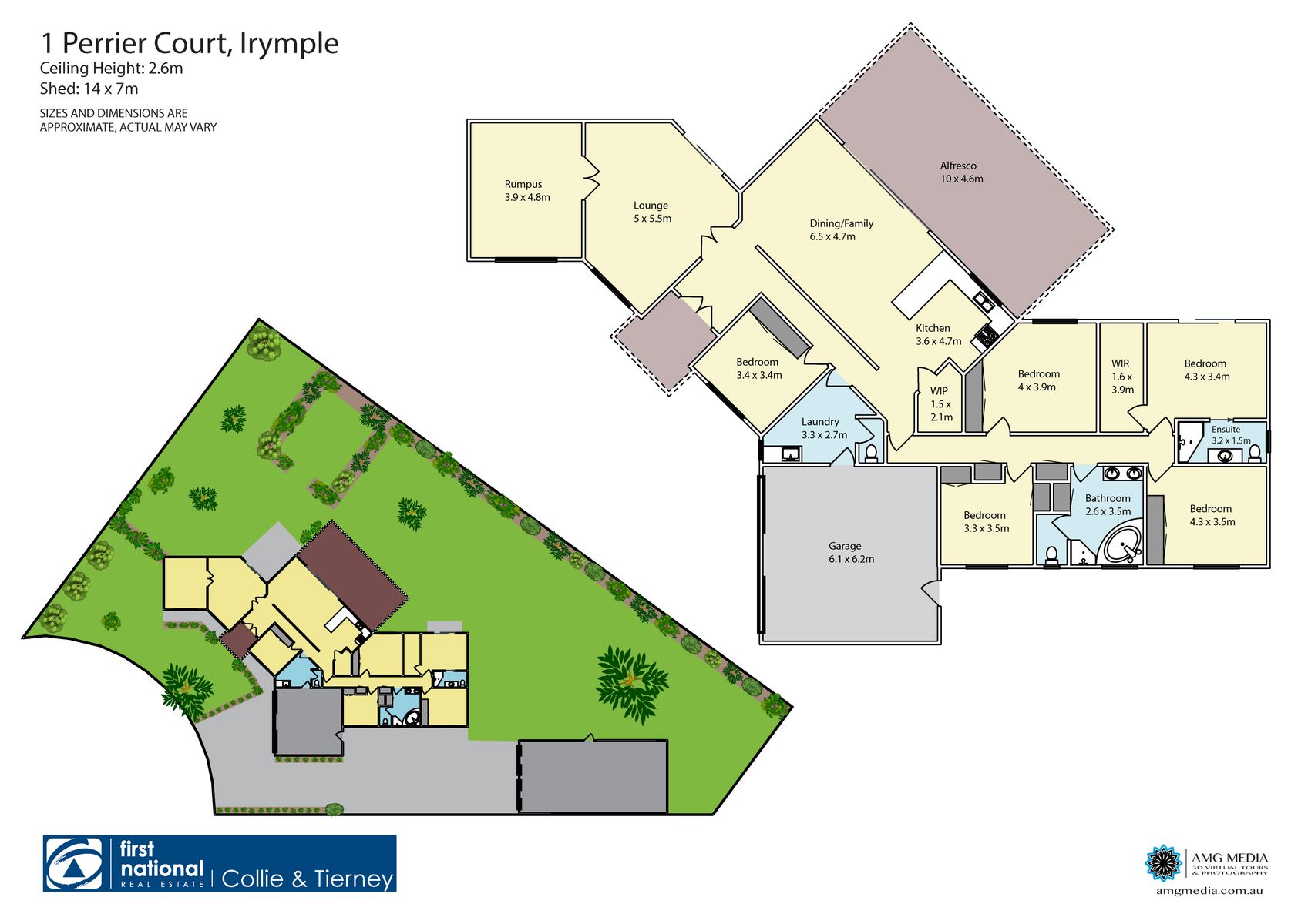 1 Perrier Court   Floor Plan