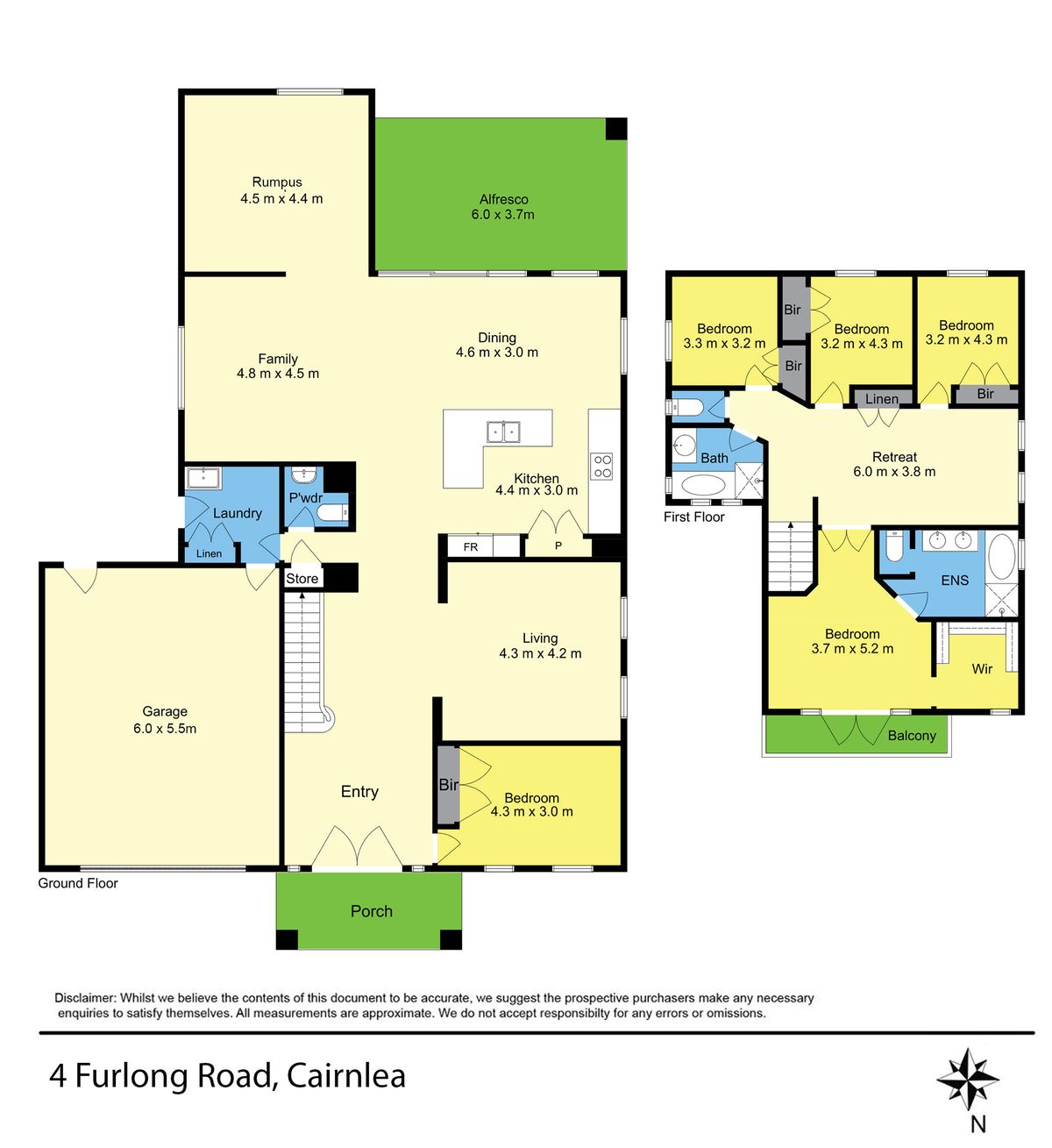 4 Furlong Road, Cairnlea   Floor Plan WEB RES