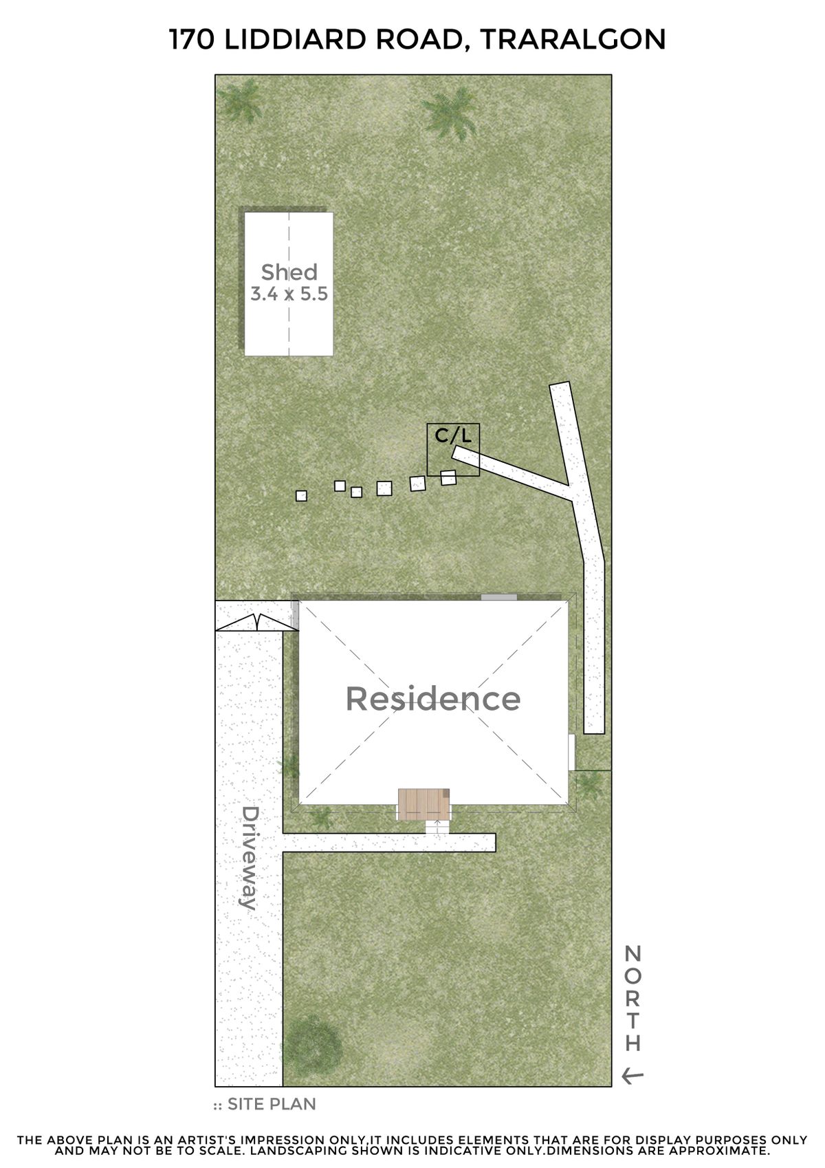 PRINT   170 Liddiard Road Traralgon   Siteplan