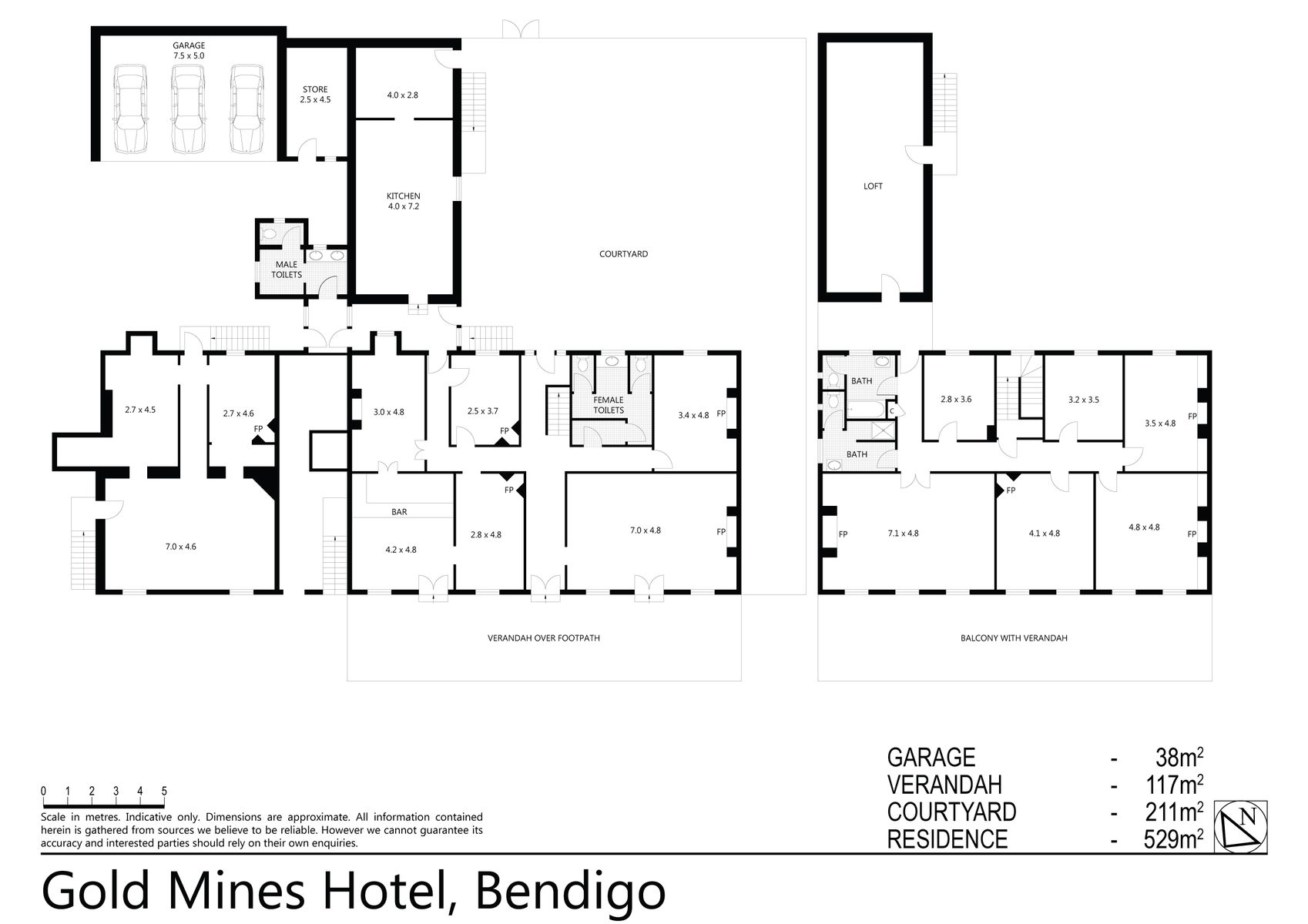 Gold Mines Hotel, Bendigo (23 MARCH 2018) 529sqm