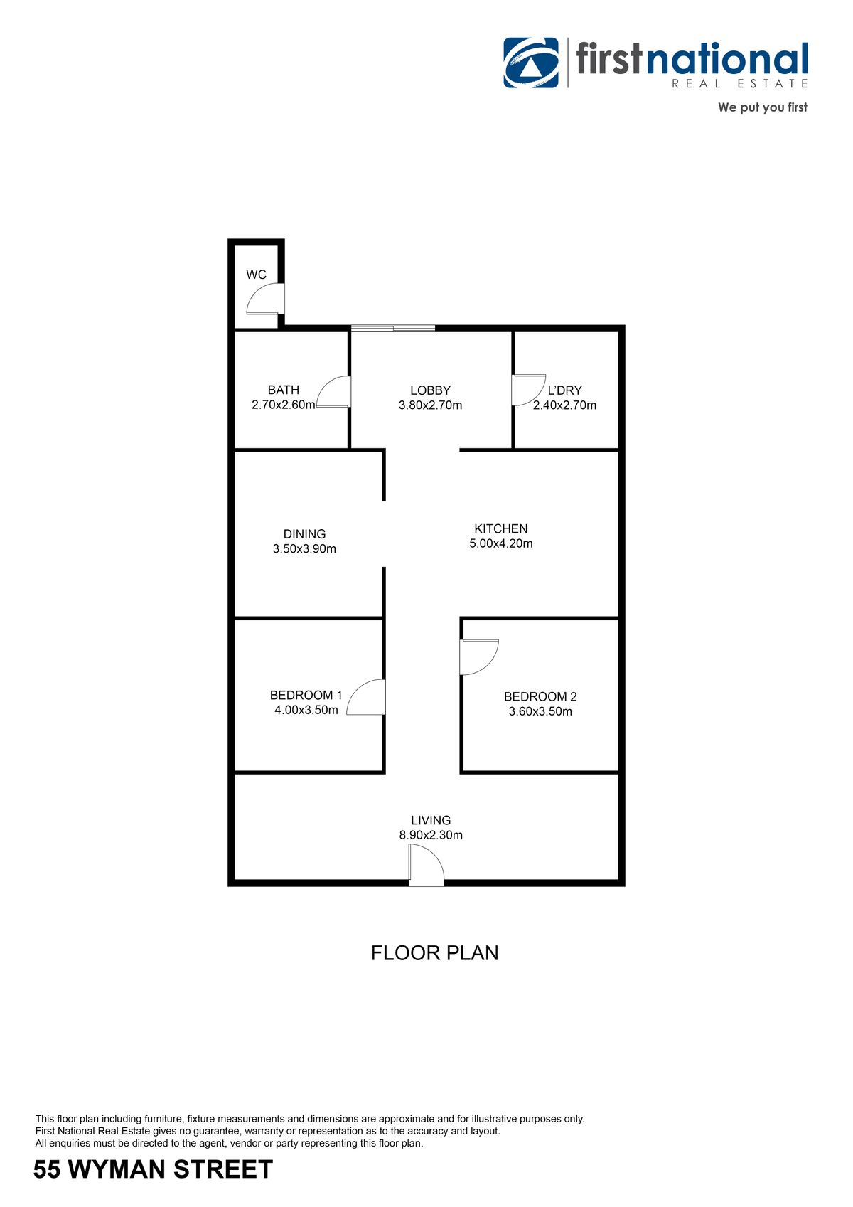 Floorplan 55 Wyman Street